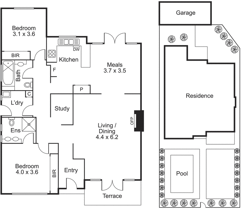 1/2 Allfrey Street, Brighton East VIC 3187 - Floorplan