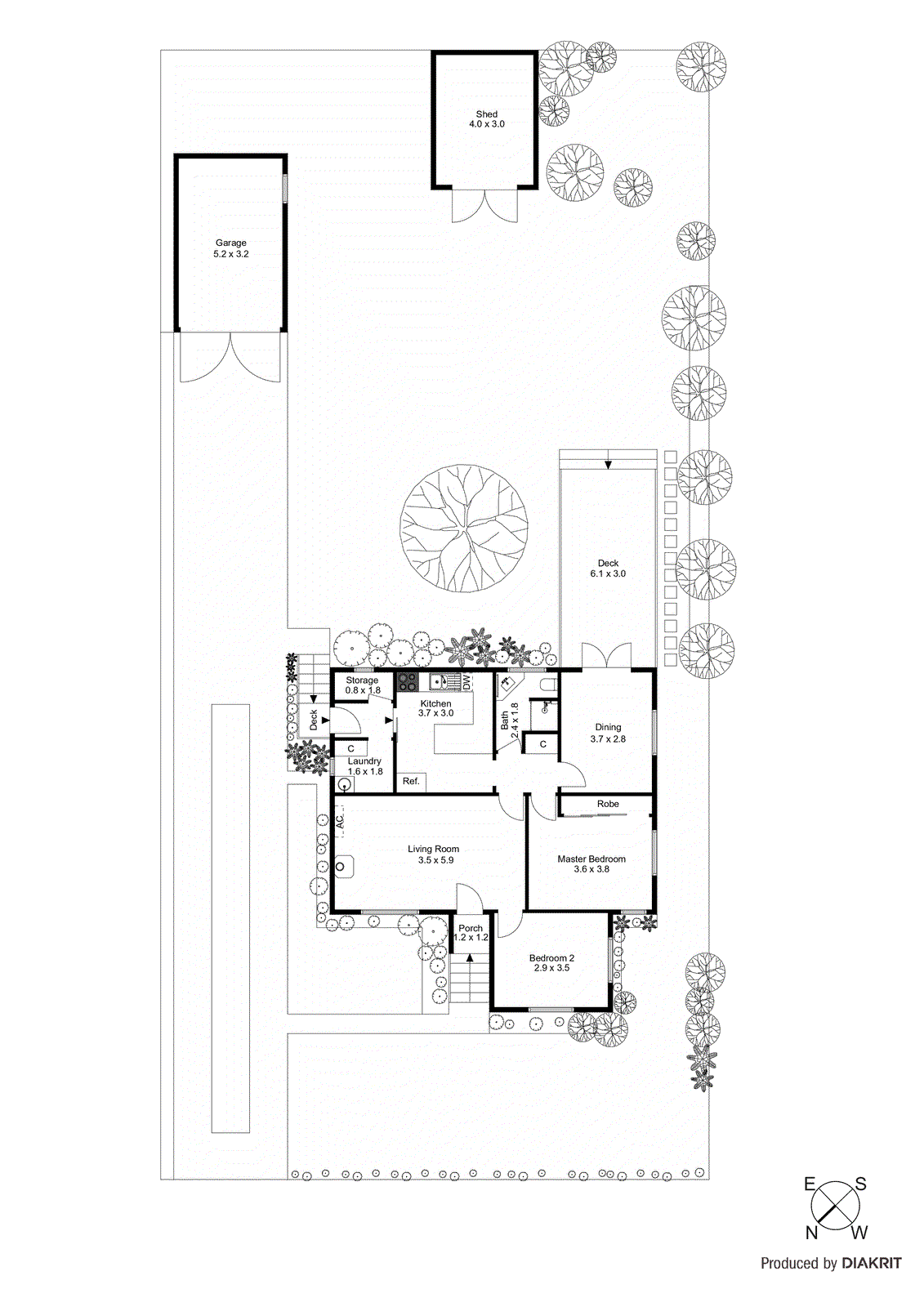 12 Amaroo Street, Chadstone VIC 3148 - Floorplan