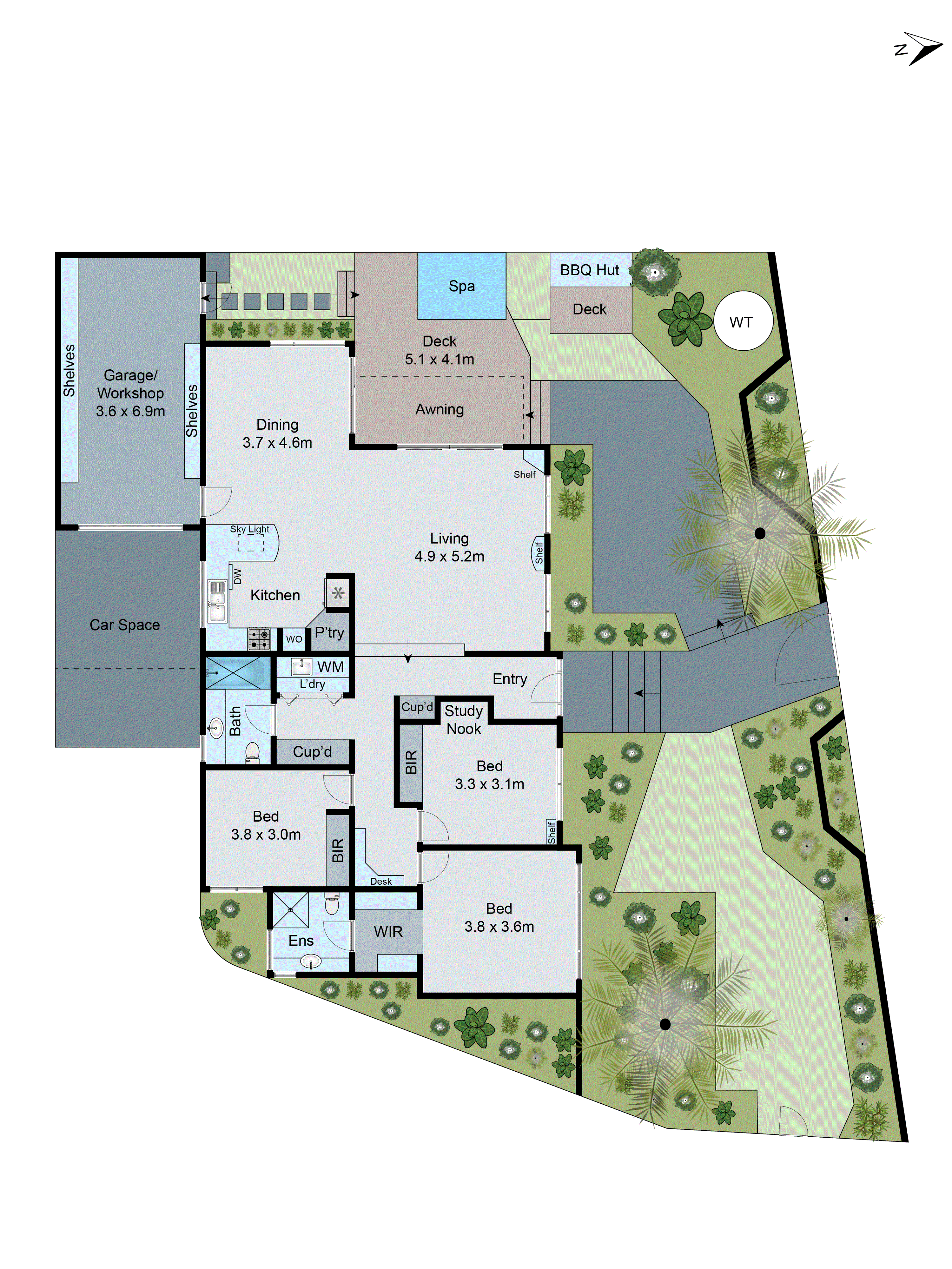 1/2 Arthur Street, Ashwood VIC 3147 - Floorplan