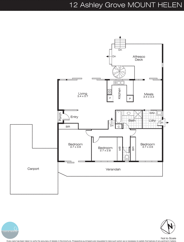 12 Ashley Grove, Mount Helen VIC 3350 - Floorplan