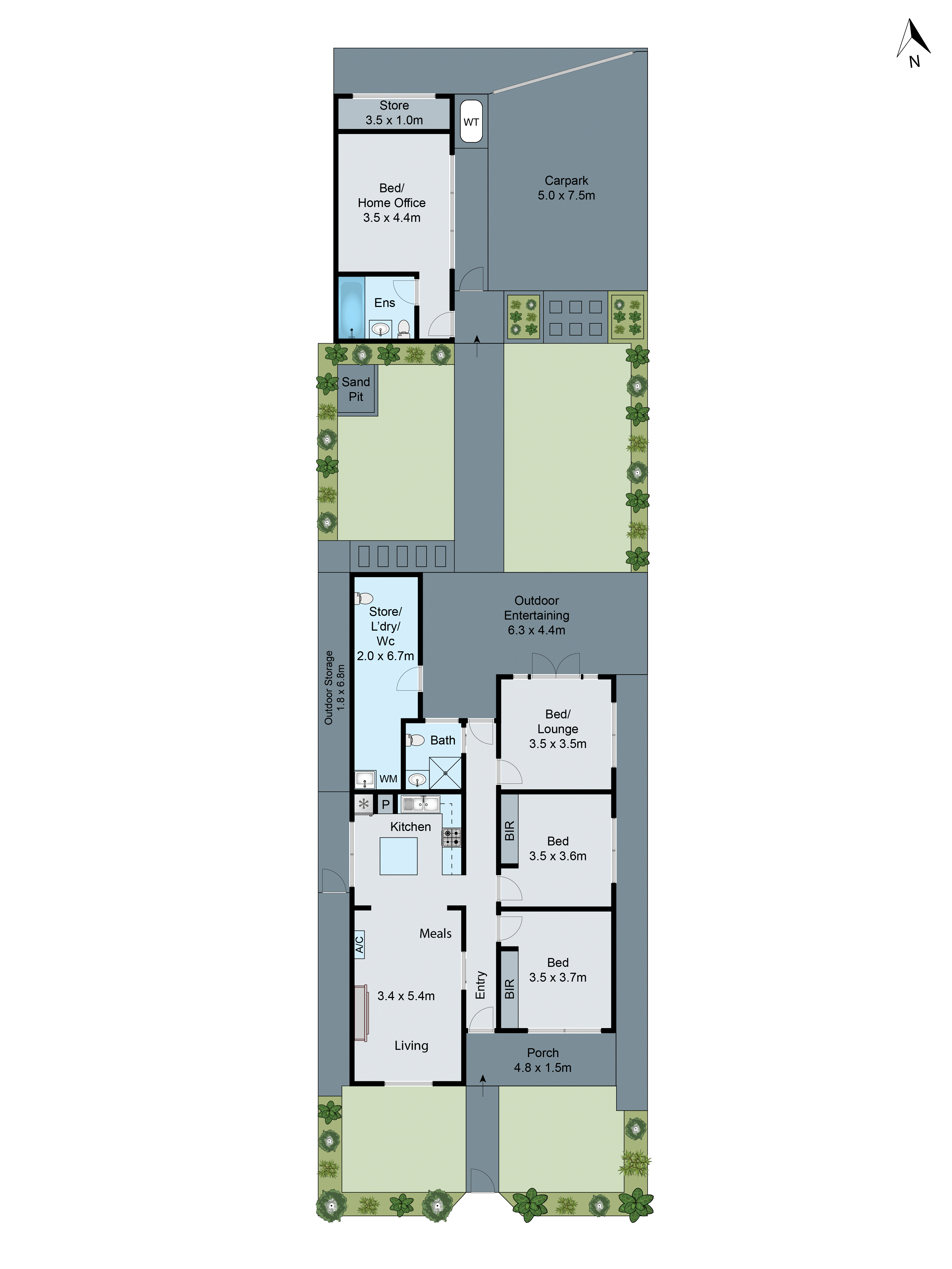 12 Avon Street, Geelong West VIC 3218 - Floorplan