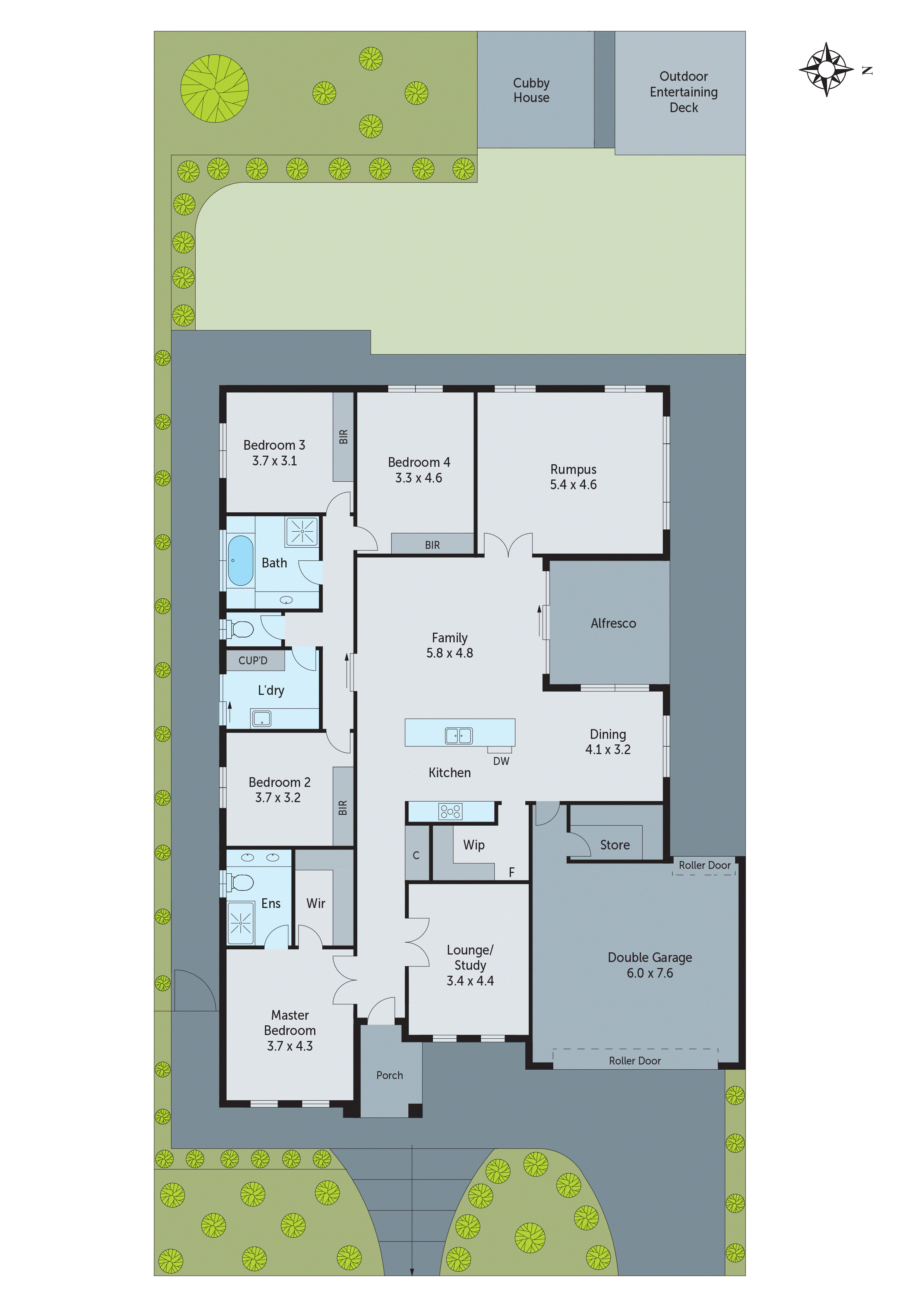 12 Avondale Avenue, Highton VIC 3216 - Floorplan