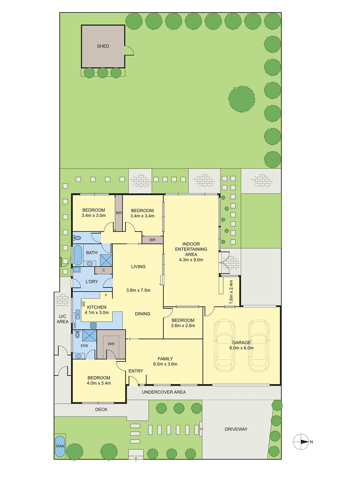 12 Babra Court, Grovedale VIC 3216 - Floorplan