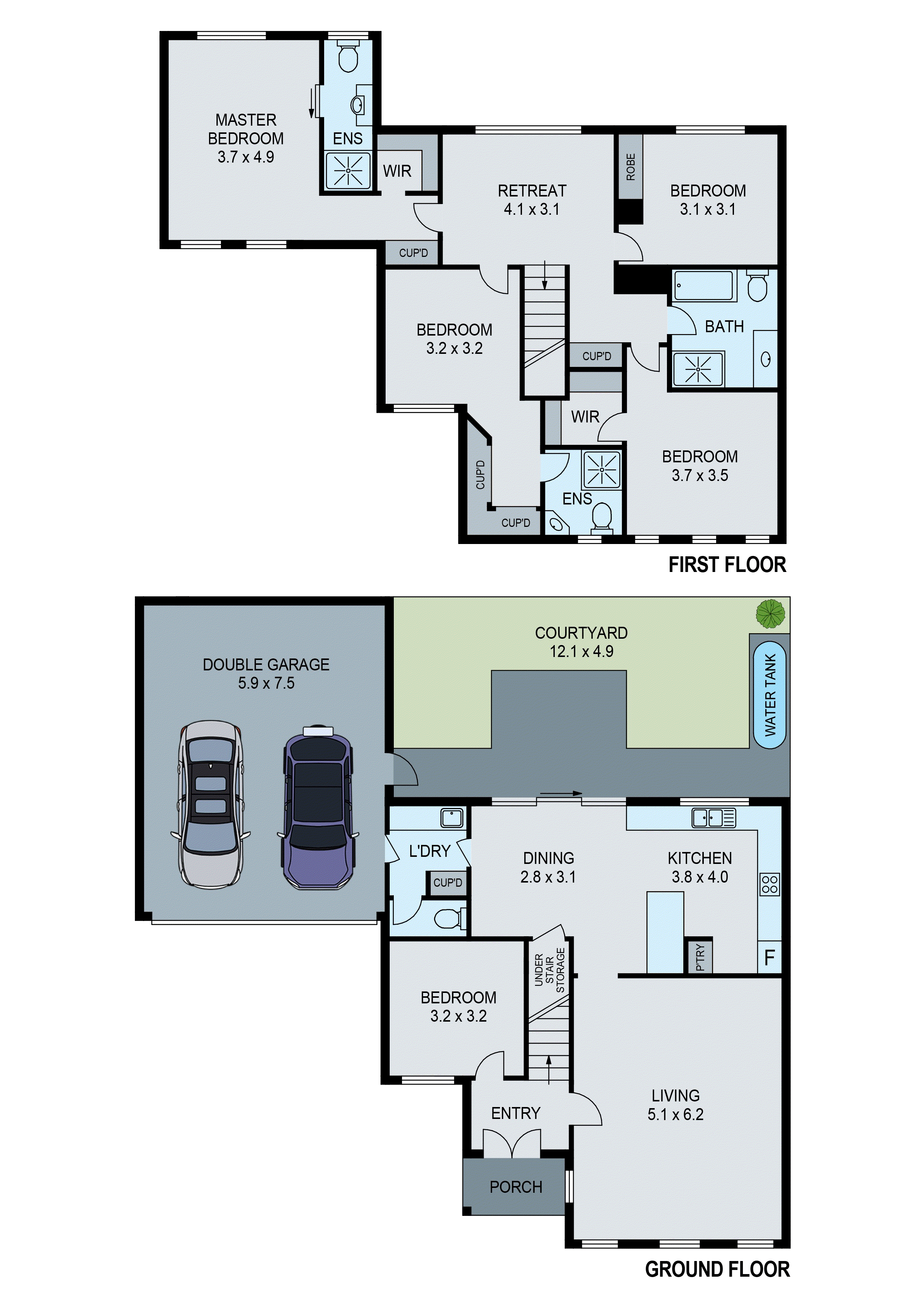 12 Bardoel Court, Dingley Village VIC 3172 - Floorplan