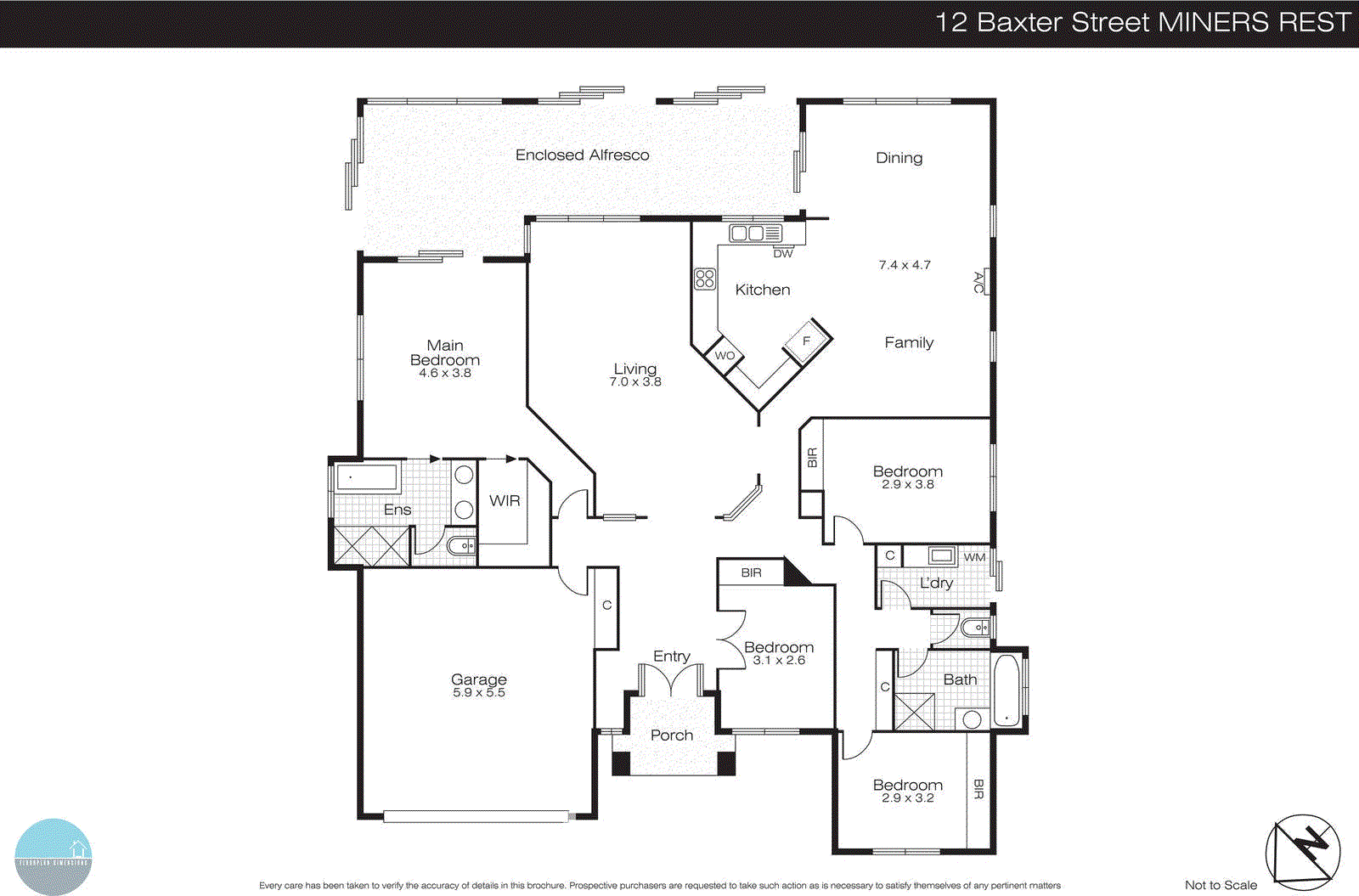 12 Baxter Street, Miners Rest VIC 3352 - Floorplan