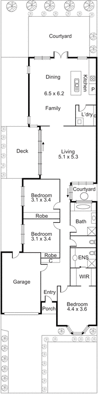 1/2 Bessie Street, Bentleigh East VIC 3165 - Floorplan