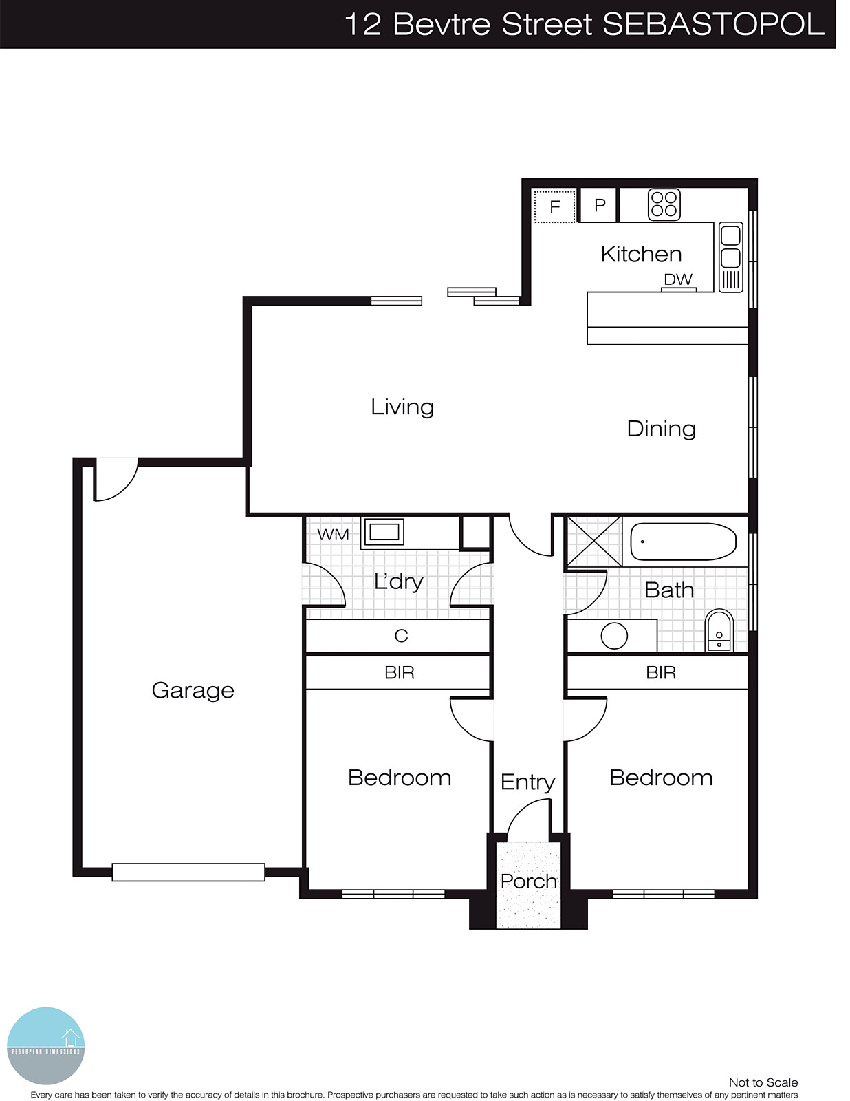 12 Bevtre Street, Sebastopol VIC 3356 - Floorplan