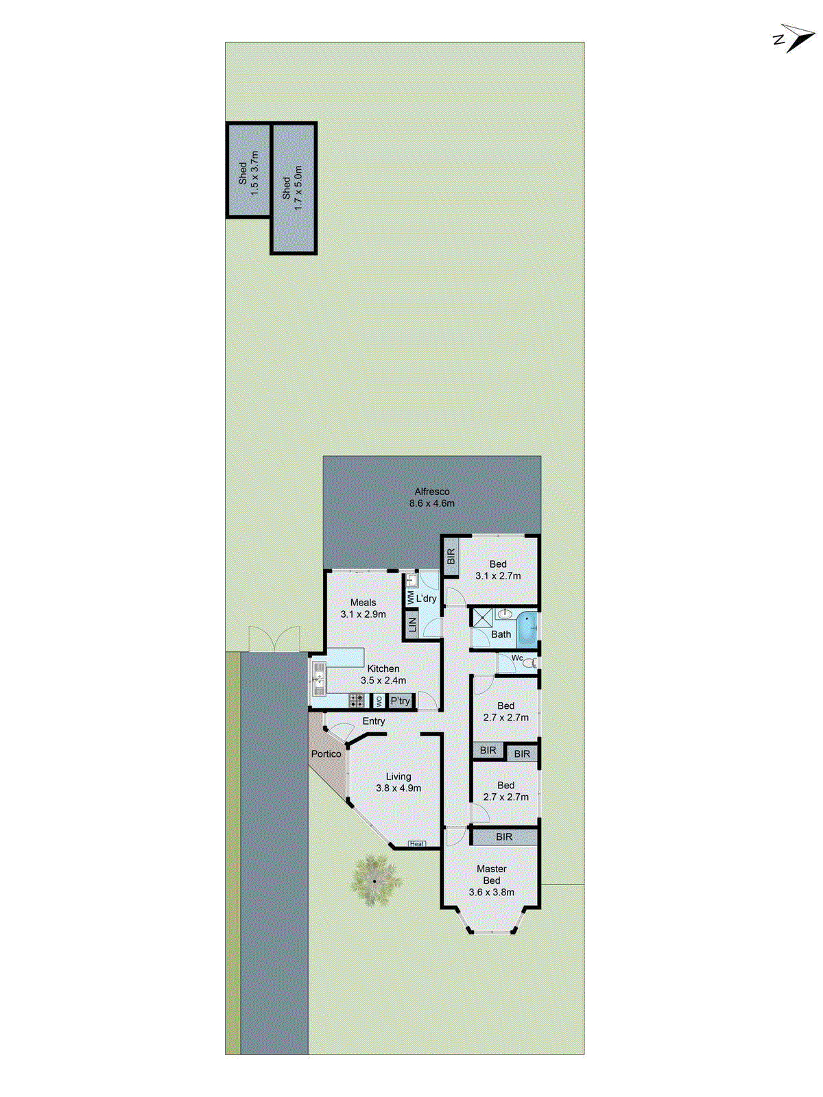 12 Bingara Avenue, Norlane VIC 3214 - Floorplan