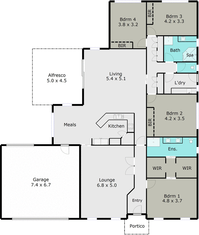 12 Boulevarde Drive, Alfredton VIC 3350 - Floorplan