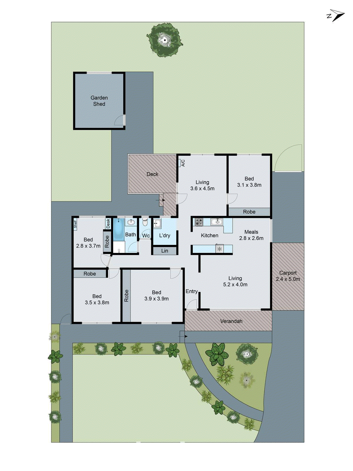 12 Brocka Avenue, Belmont VIC 3216 - Floorplan