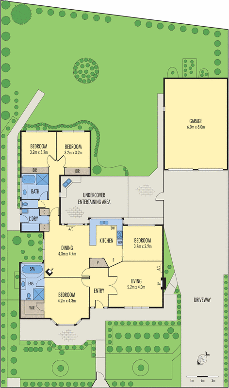 12 Burleigh Drive, Grovedale VIC 3216 - Floorplan