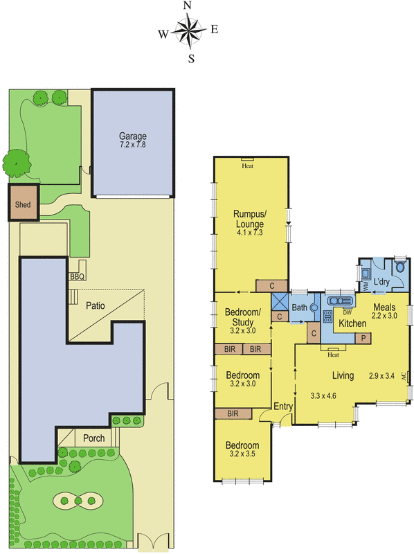 12 Buxton Road, Herne Hill VIC 3218 - Floorplan