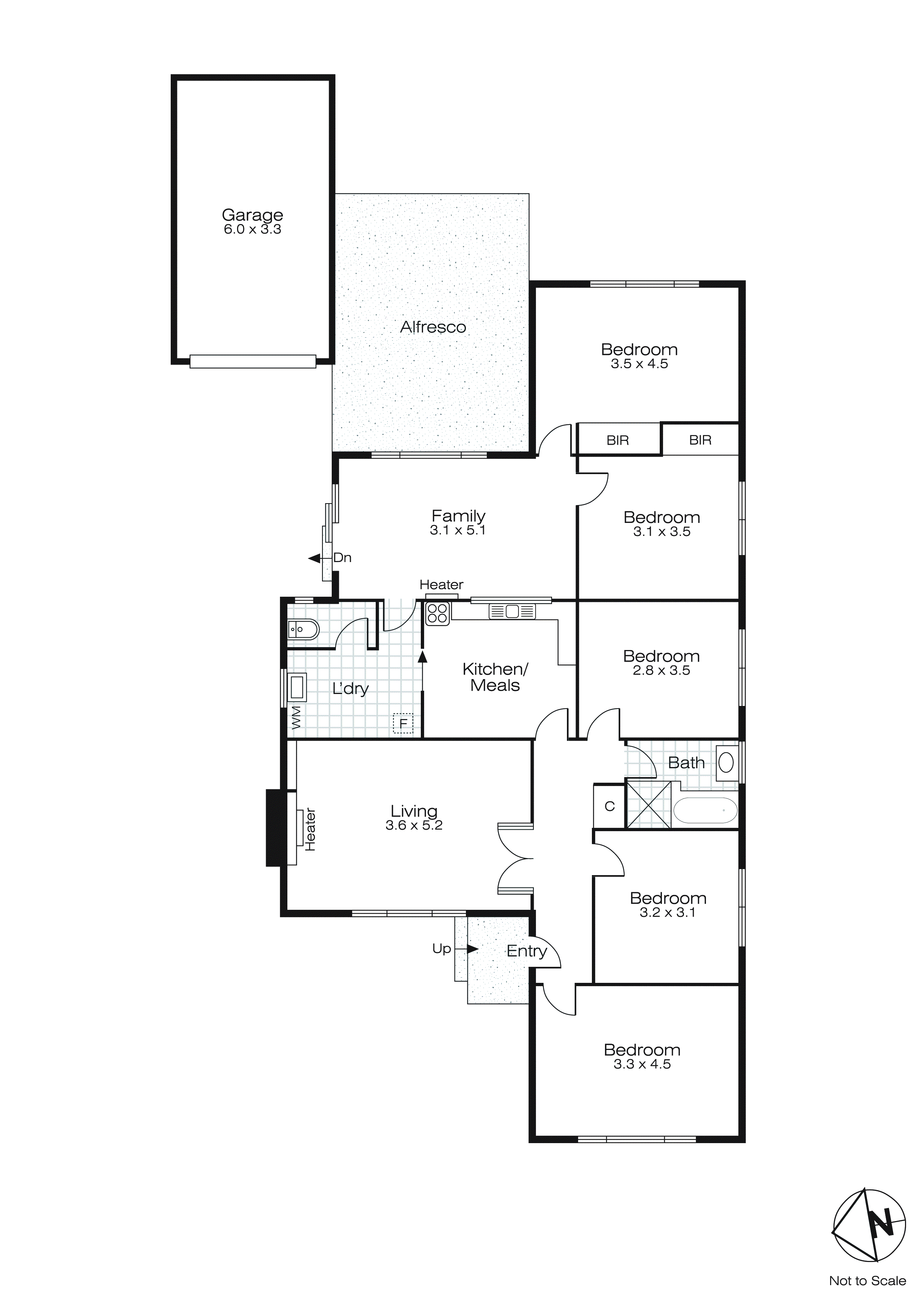 12 Carpenter Street, Wendouree VIC 3355 - Floorplan