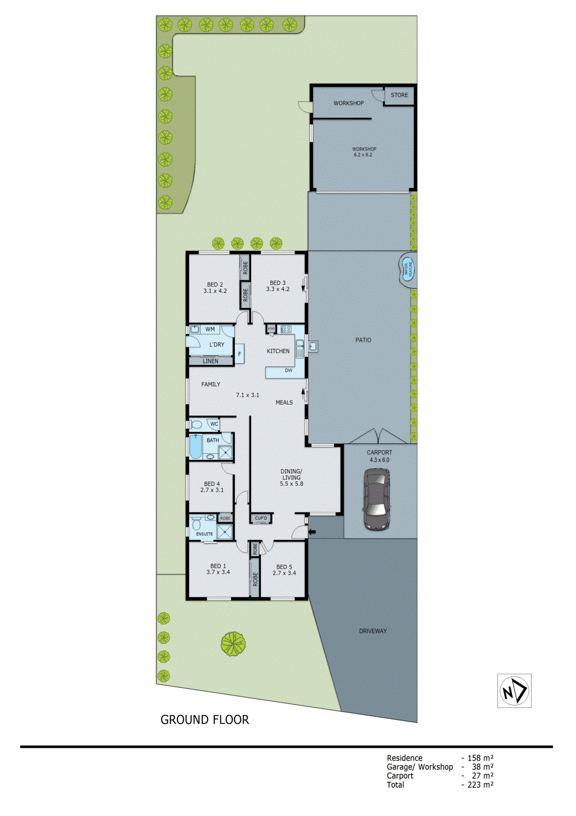 12 Cassava Court, Dingley Village VIC 3172 - Floorplan