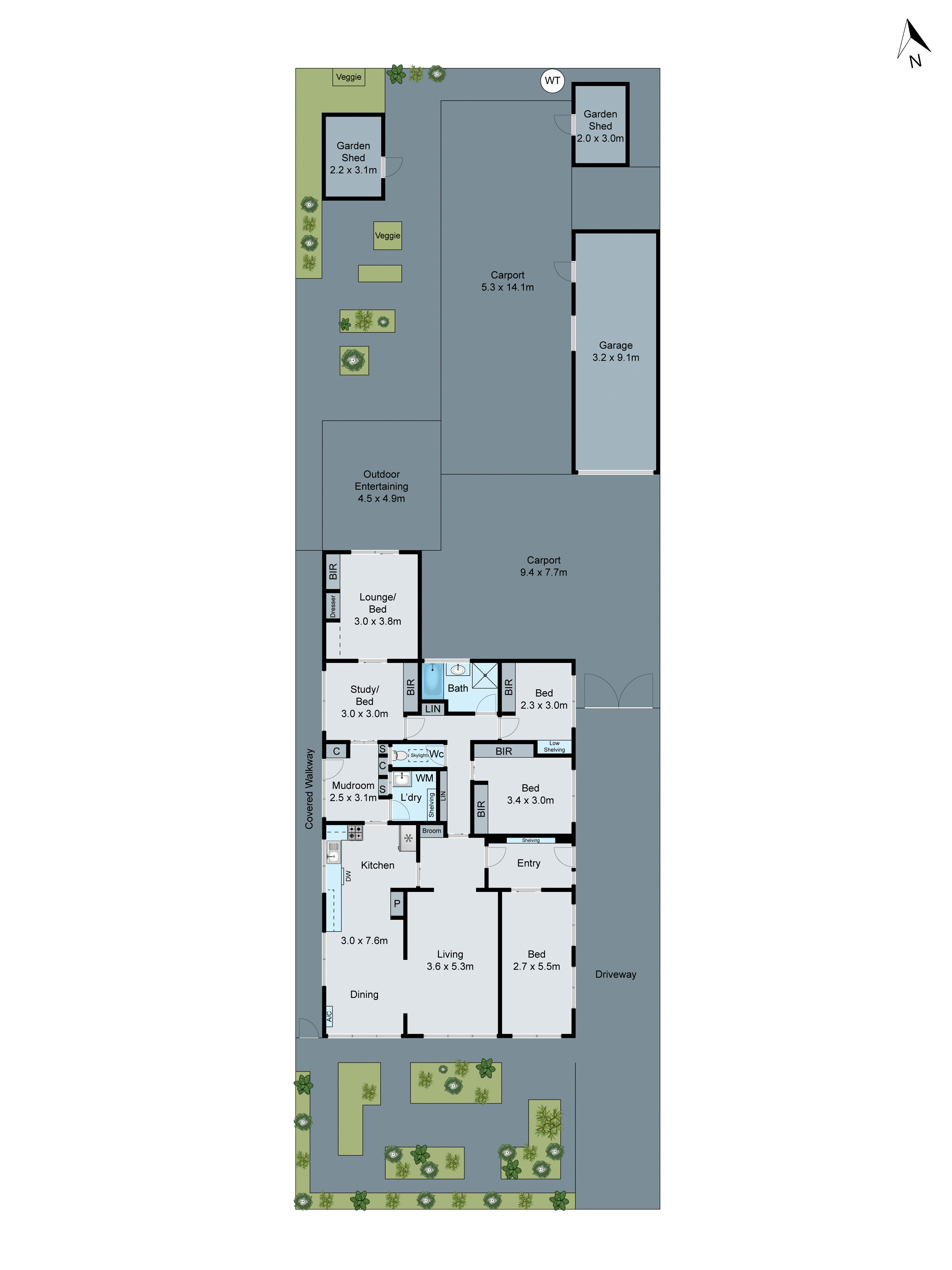12 Castleton Road, Herne Hill VIC 3218 - Floorplan