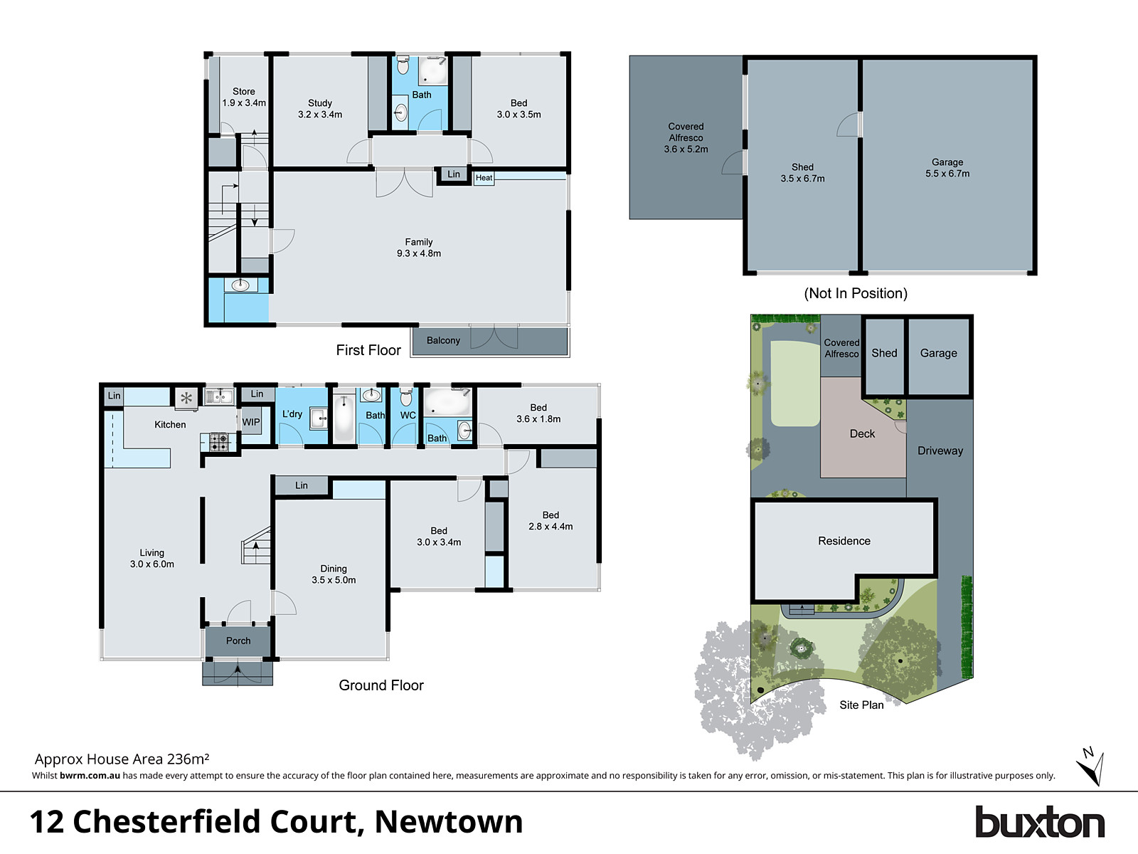 12 Chesterfield Court, Newtown VIC 3220 - Floorplan