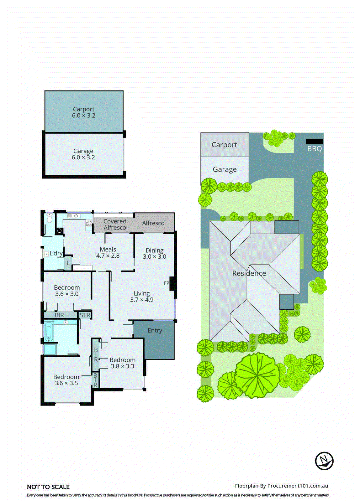 12 Cochrane Avenue, Keysborough VIC 3173 - Floorplan