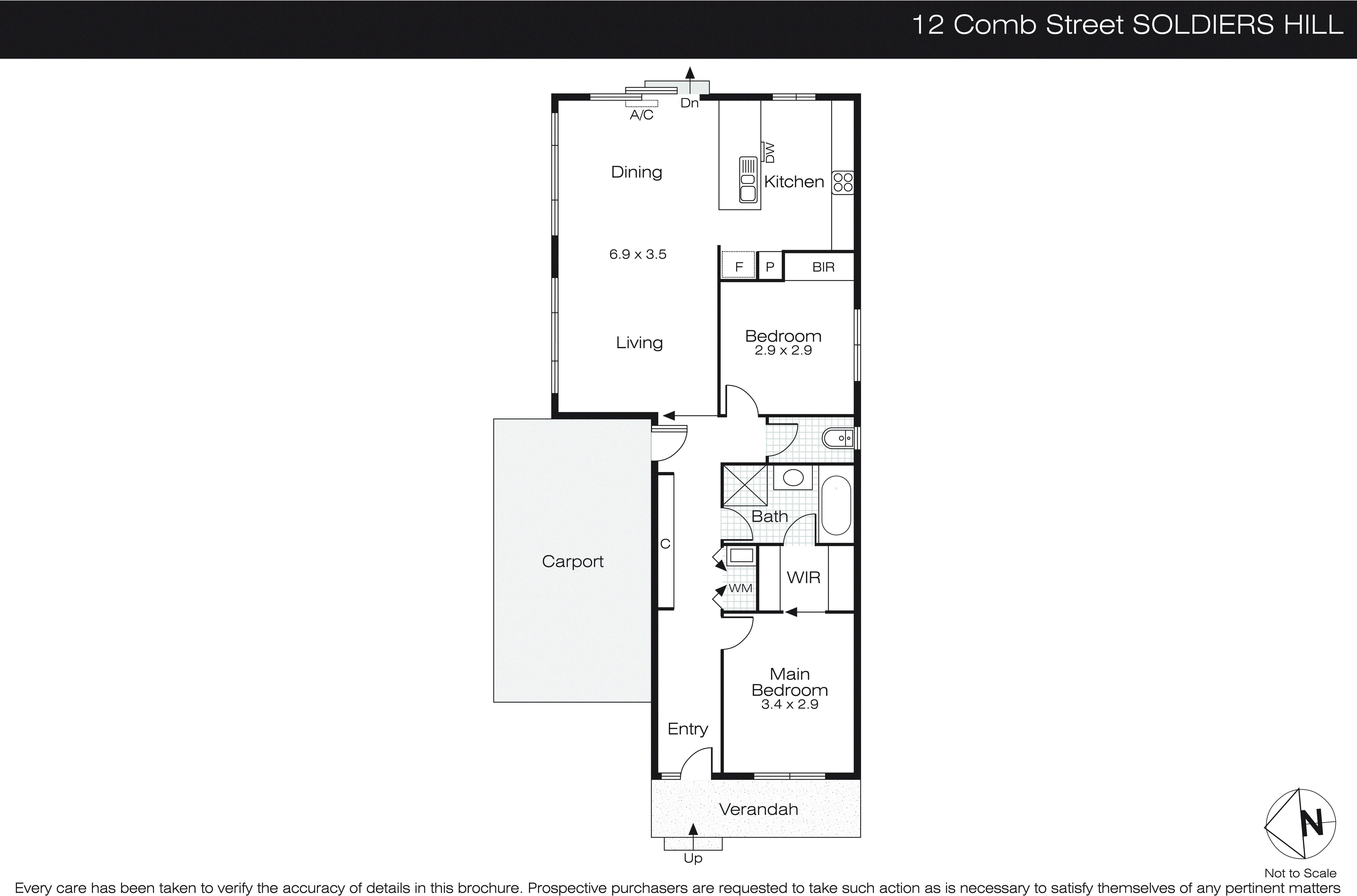 12 Comb Street, Soldiers Hill VIC 3350 - Floorplan