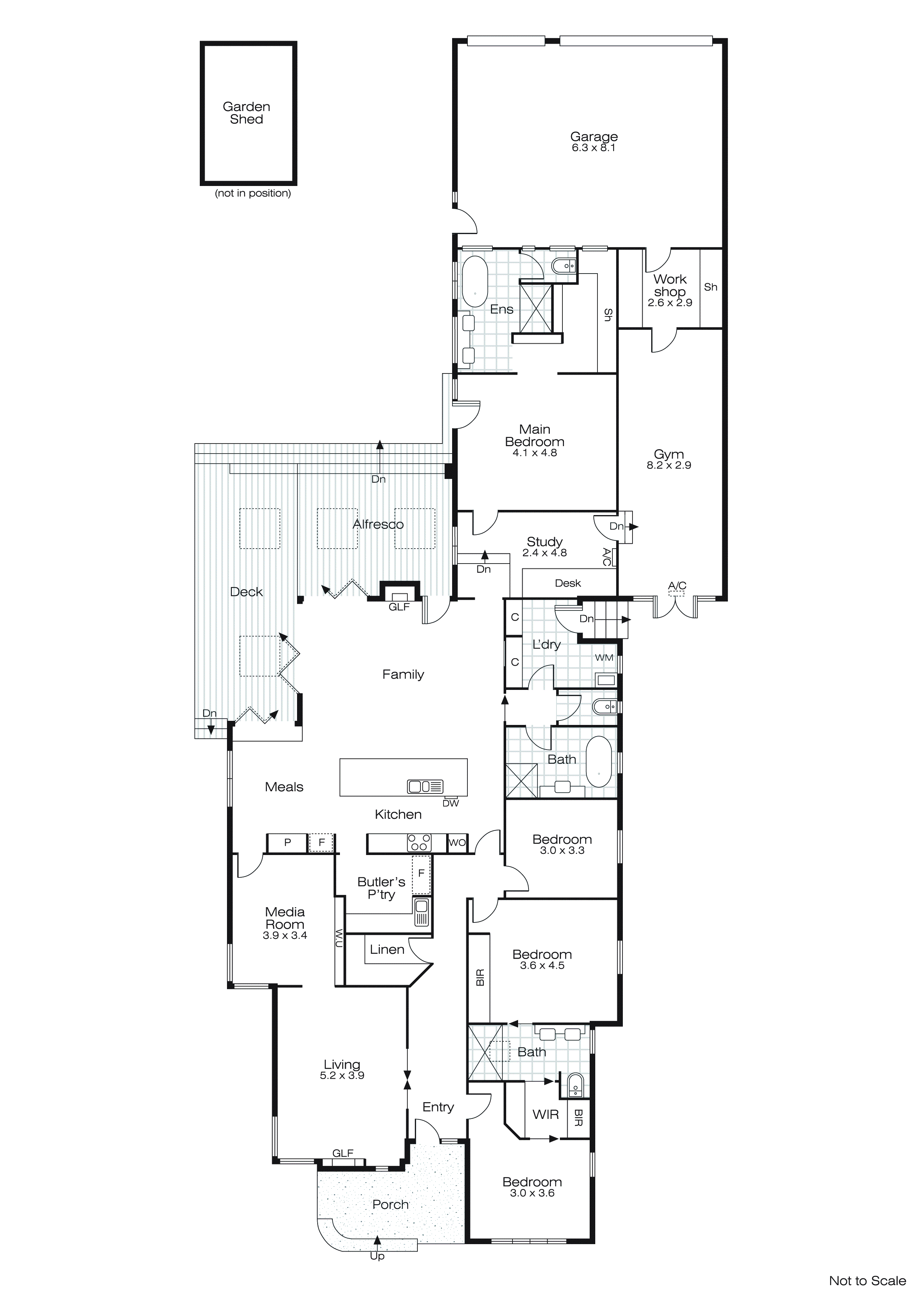 12 Crocker Street, Lake Wendouree VIC 3350 - Floorplan
