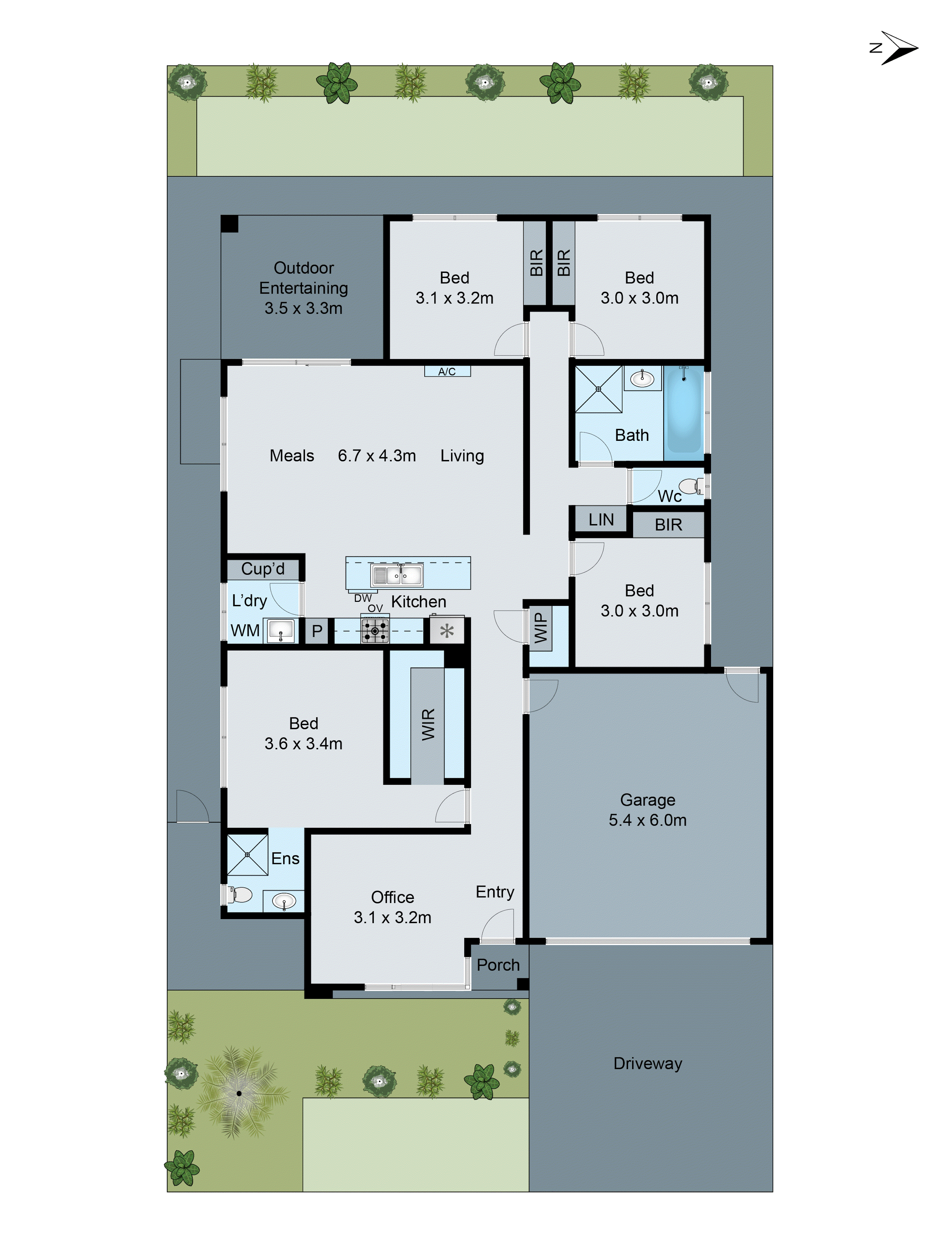 12 Daintree Street, Armstrong Creek VIC 3217 - Floorplan