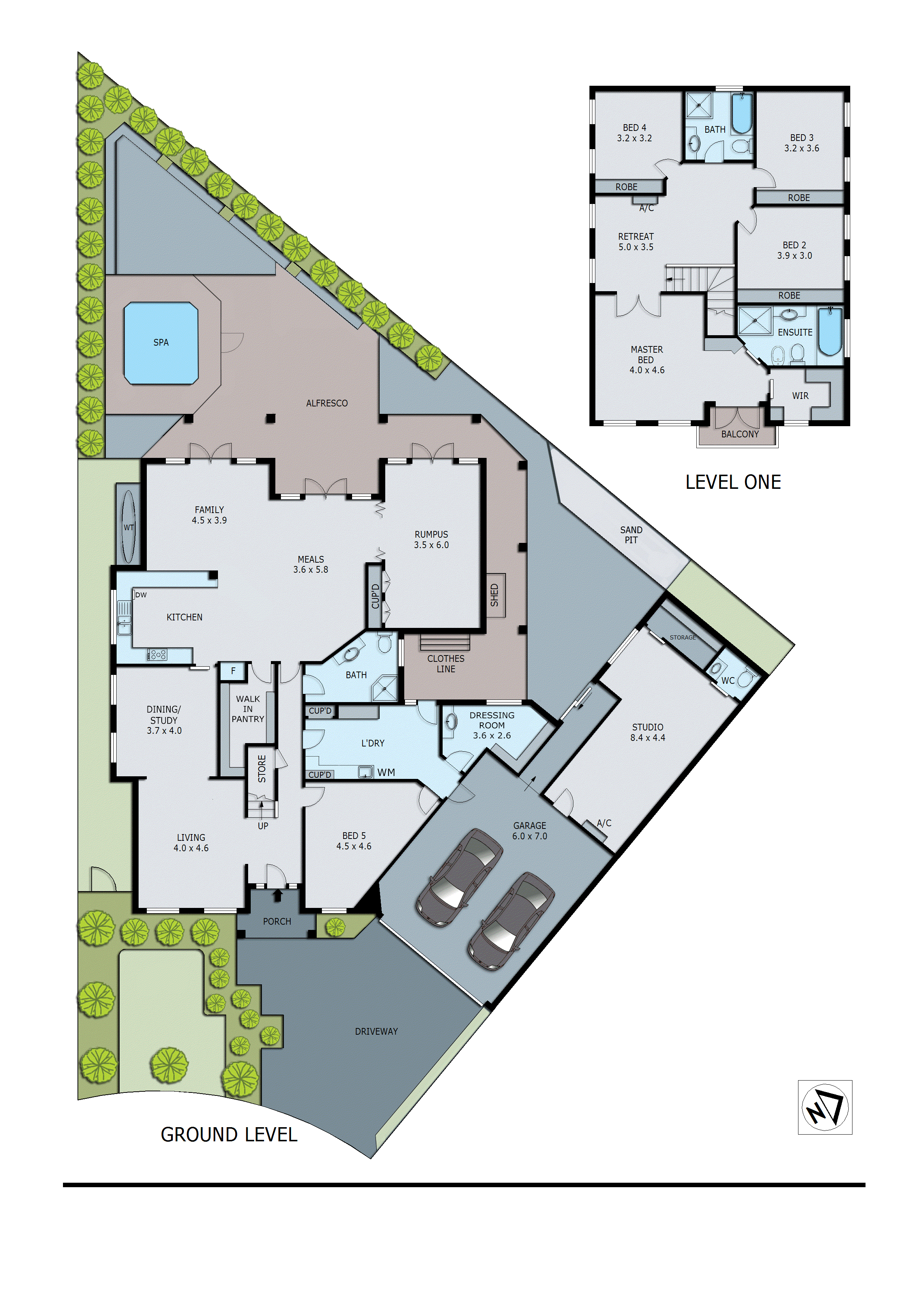 12 Derrick Close, Aspendale Gardens VIC 3195 - Floorplan