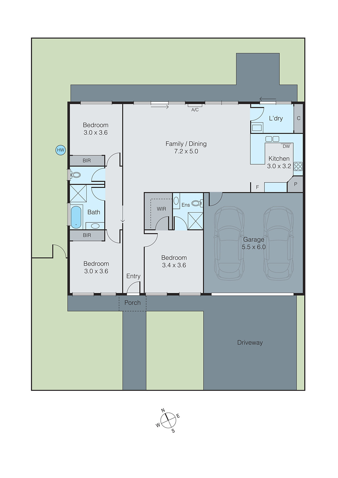 12 Diaz Drive, Grovedale VIC 3216 - Floorplan