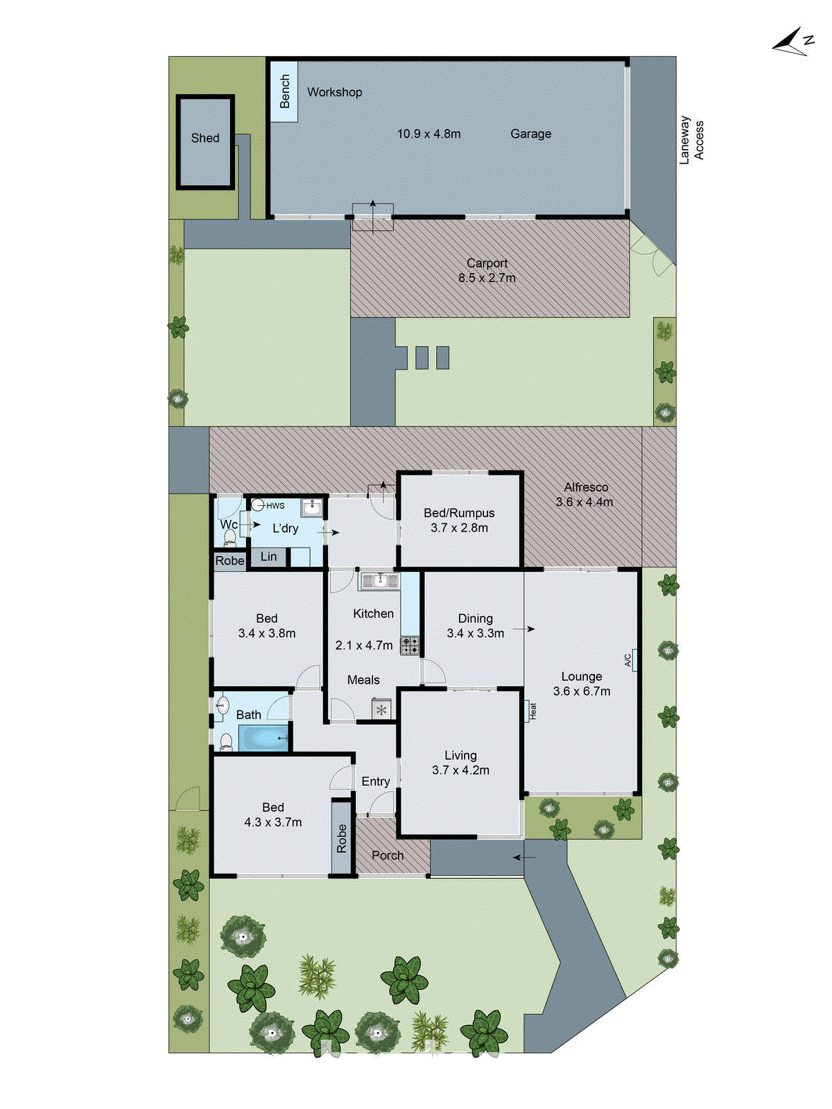 12 Edinburgh Avenue, Herne Hill VIC 3218 - Floorplan