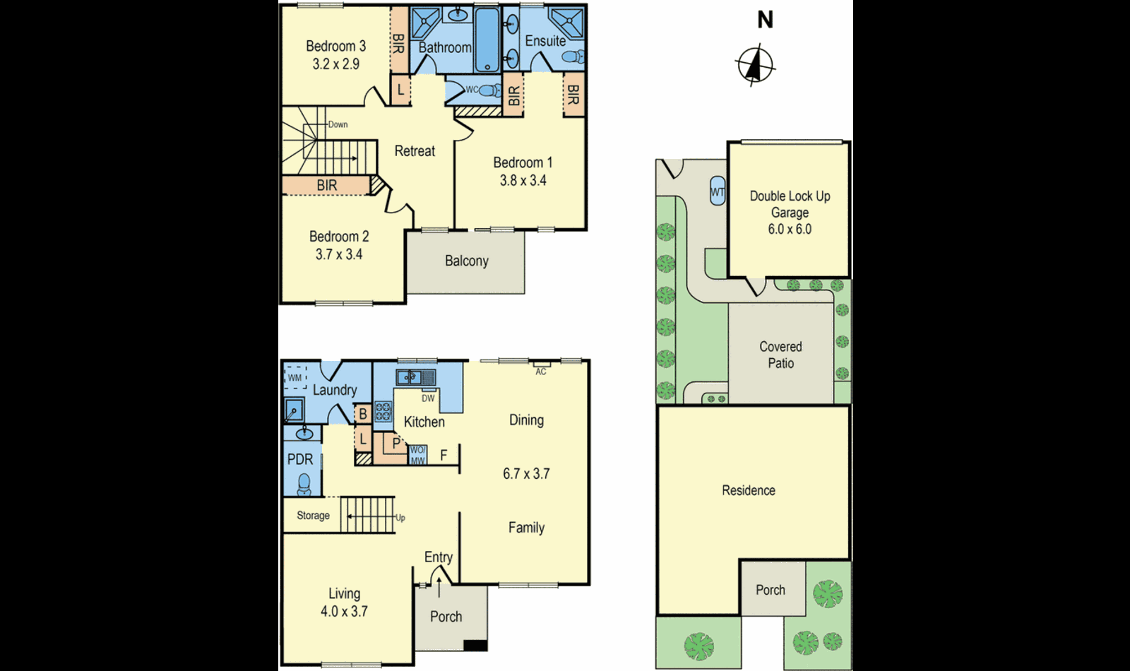 12 Ferrier Grove, Bonbeach VIC 3196 - Floorplan