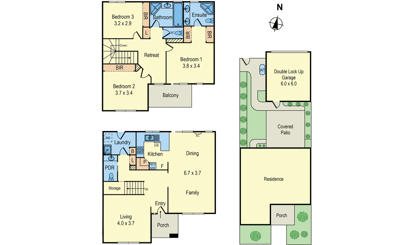 12 Ferrier Grove, Bonbeach VIC 3196 - Floorplan