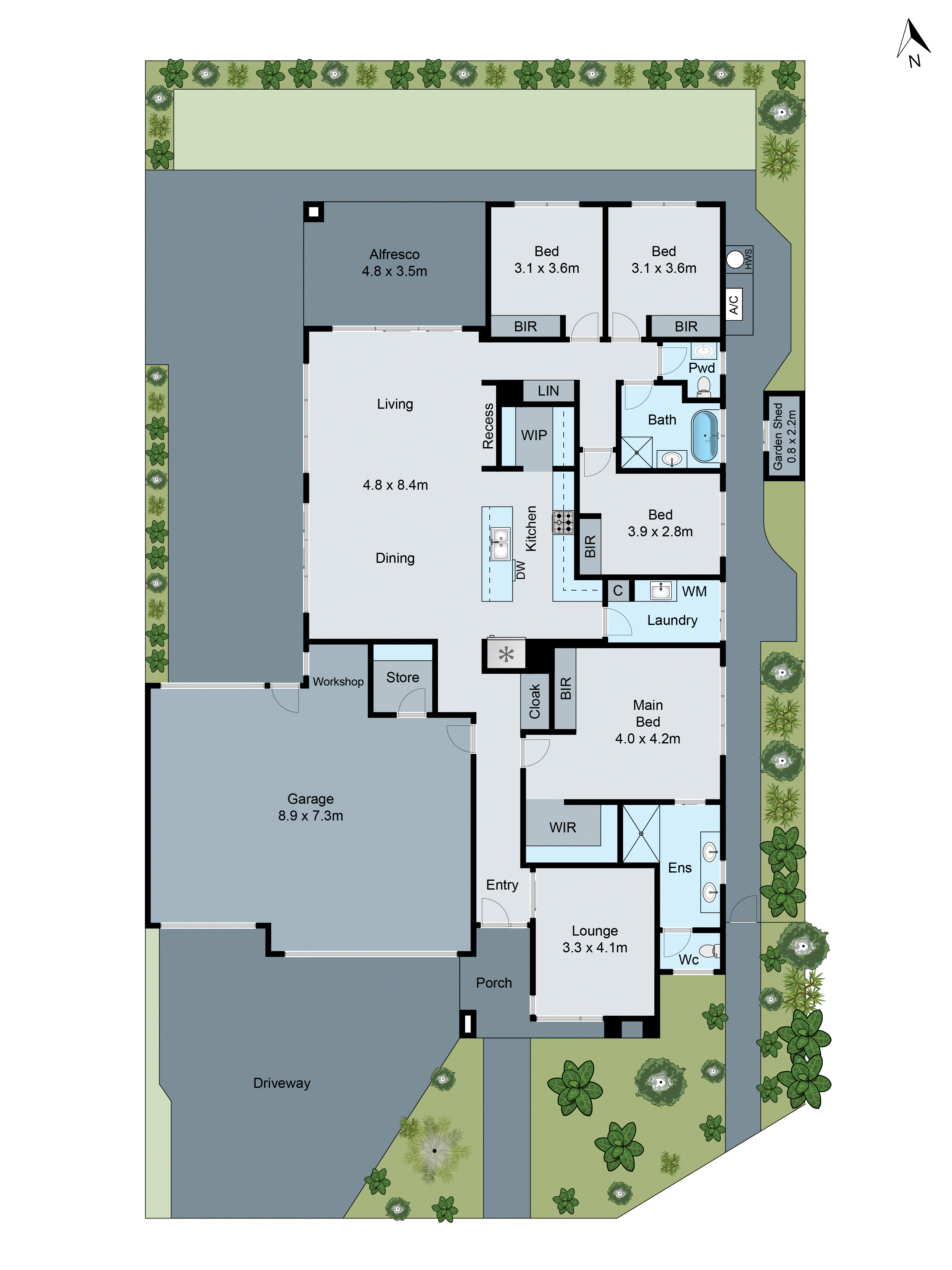 12 Flagstaff Street, Armstrong Creek VIC 3217 - Floorplan