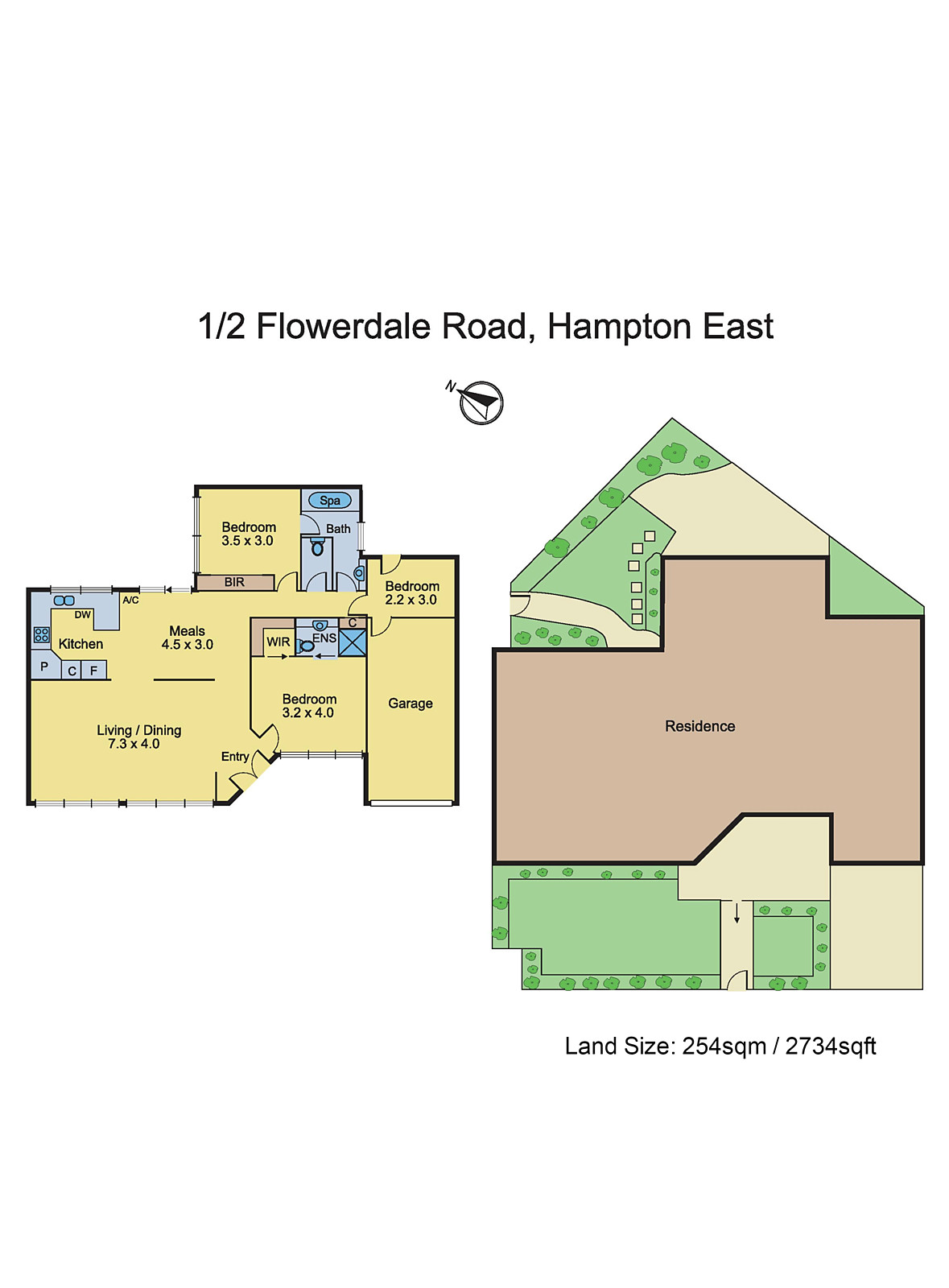 1/2 Flowerdale Road, Hampton East VIC 3188 - Floorplan
