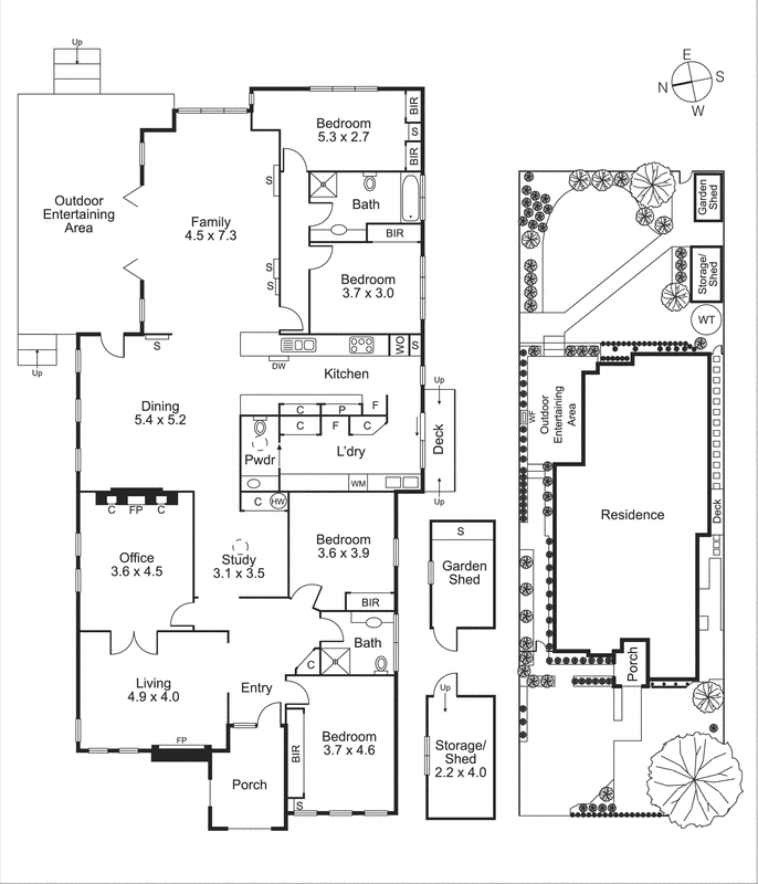 12 Foam Street, Hampton VIC 3188 - Floorplan