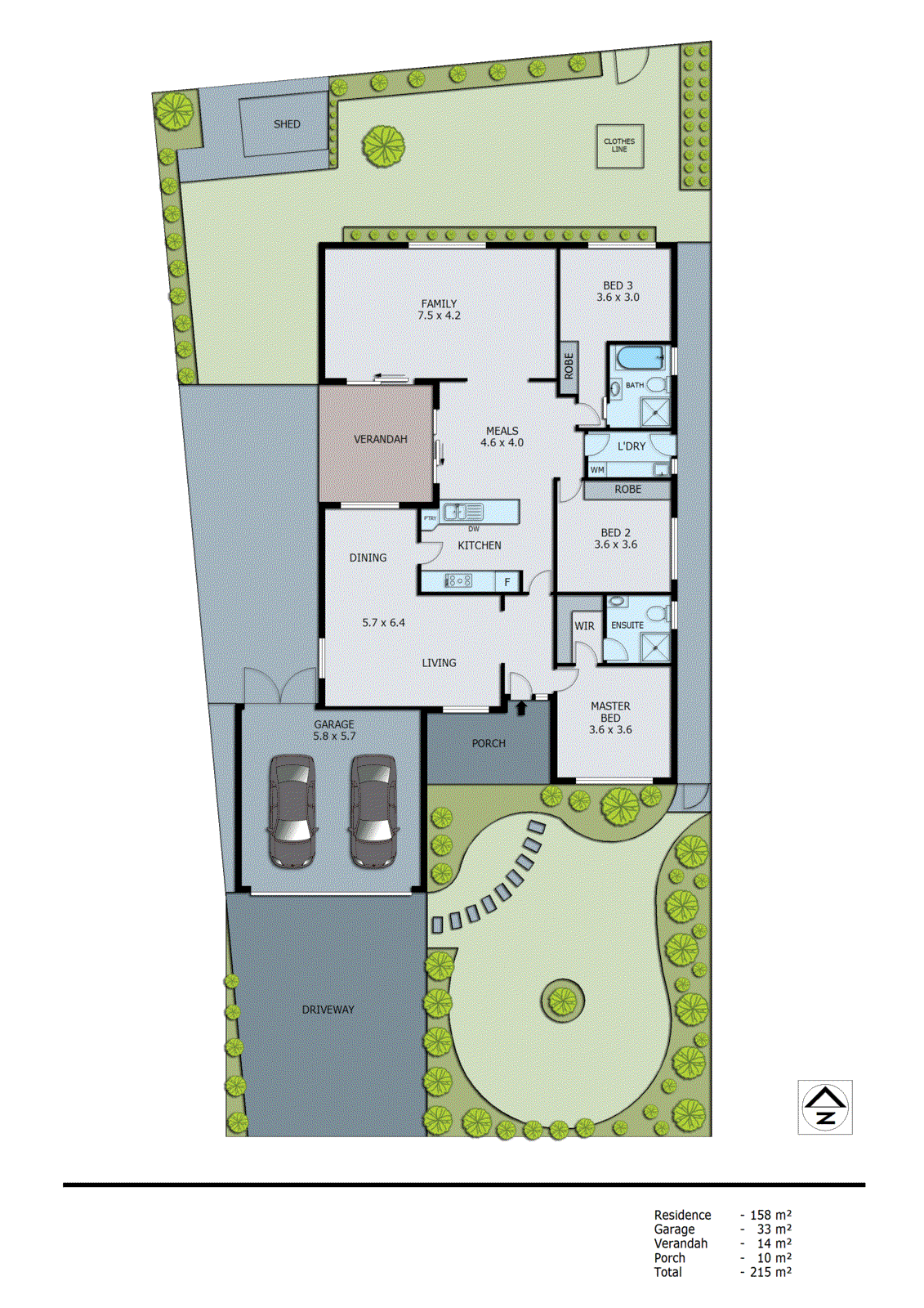 12 Ghiran Close, Aspendale Gardens VIC 3195 - Floorplan