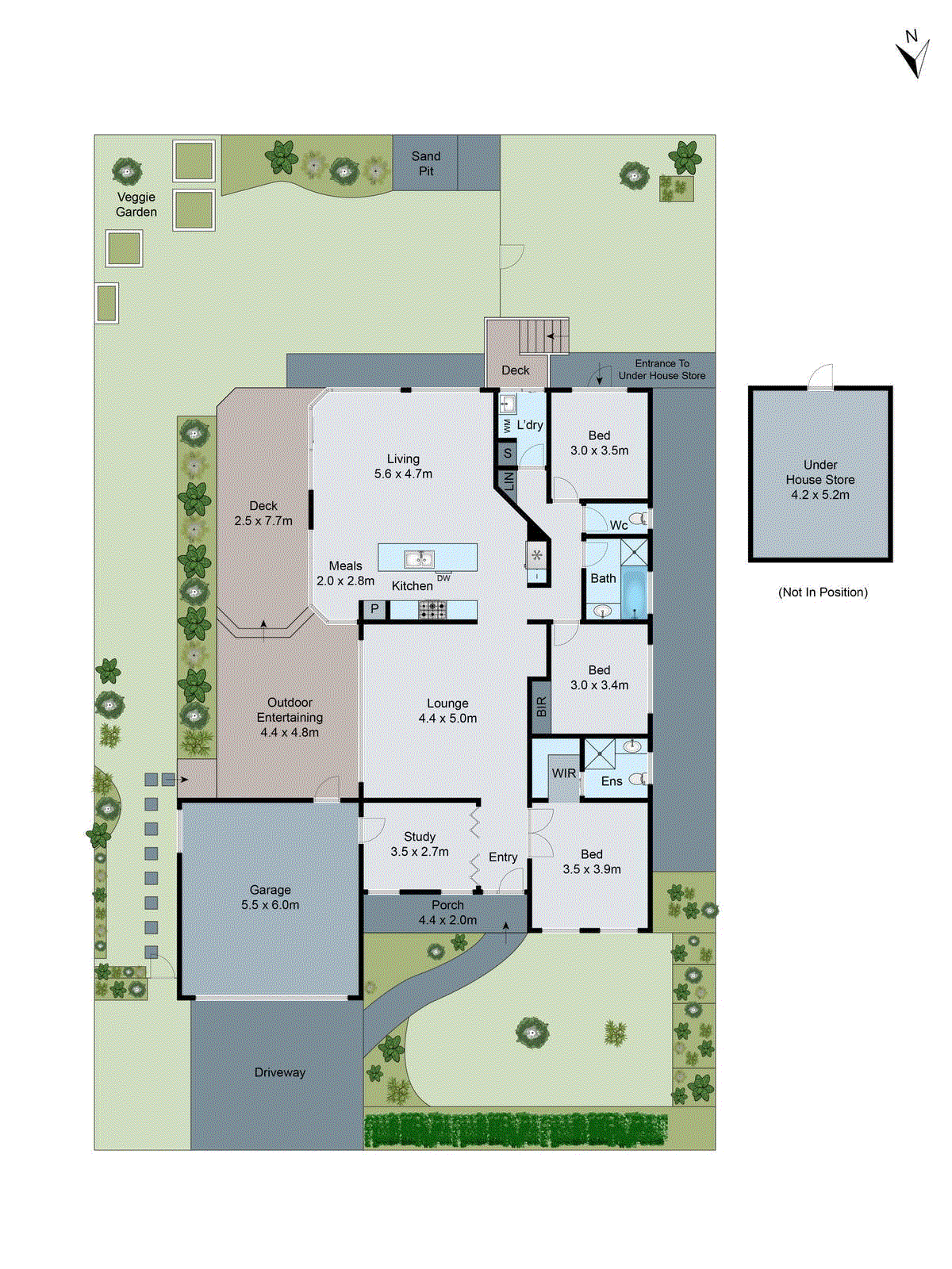 12 Giverny Close, Highton VIC 3216 - Floorplan