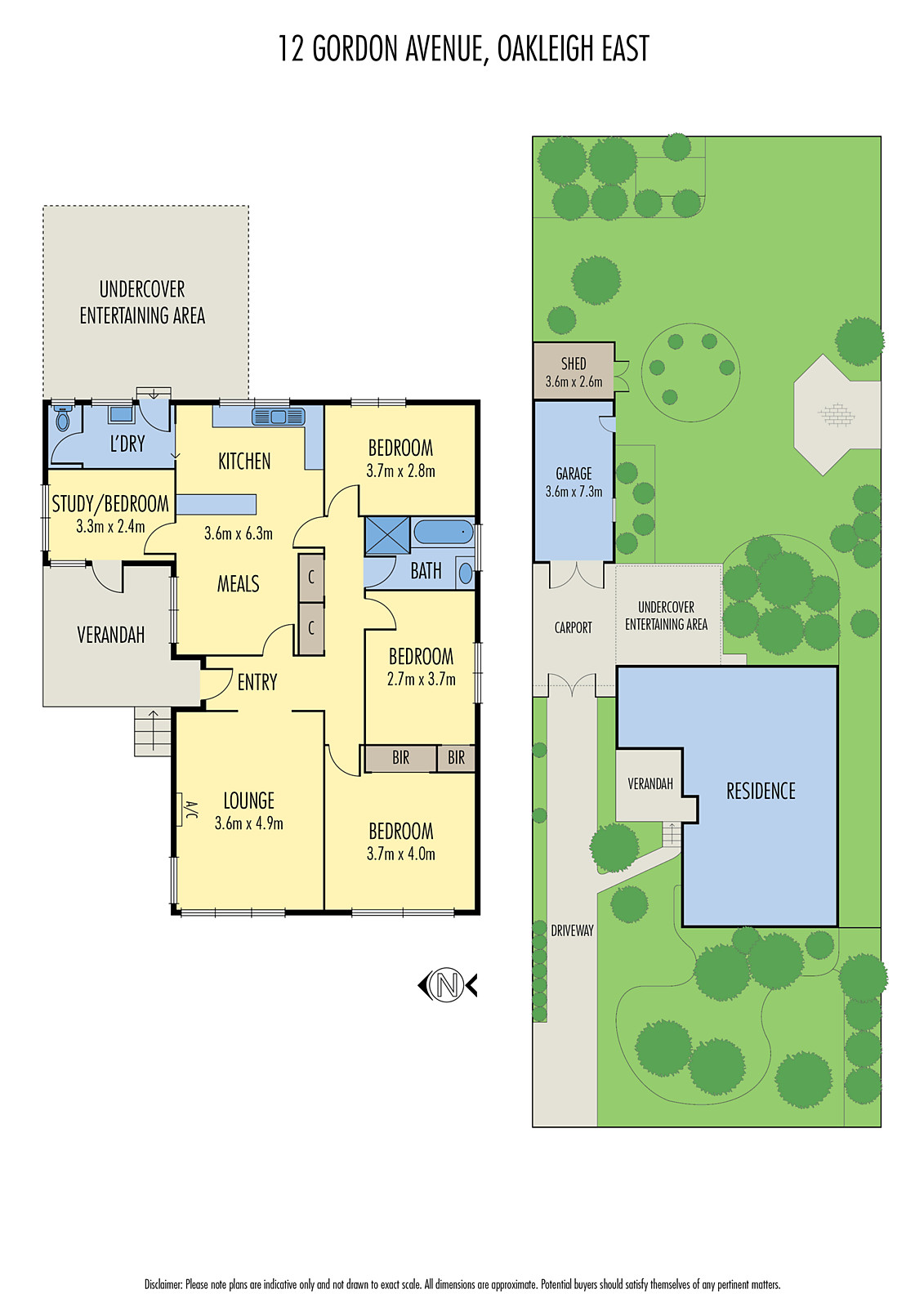12 Gordon Avenue, Oakleigh East VIC 3166 - Floorplan