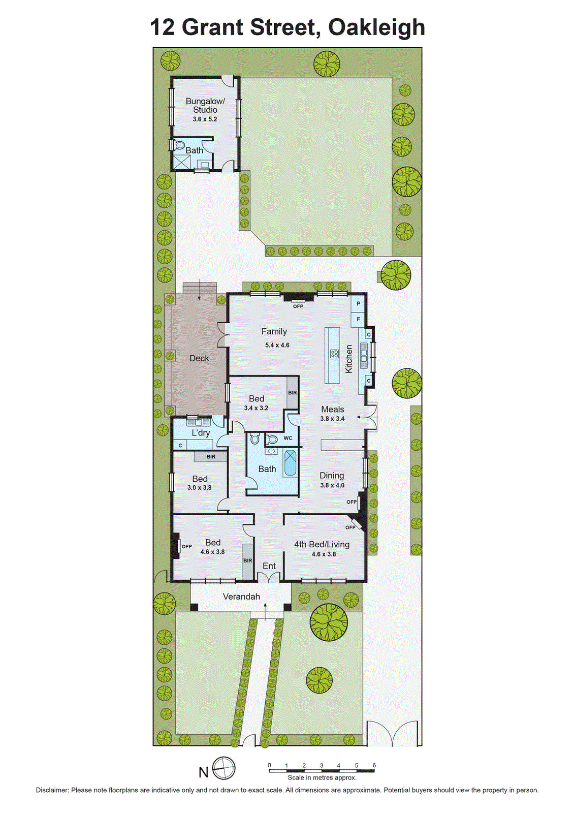 12 Grant Street, Oakleigh VIC 3166 - Floorplan