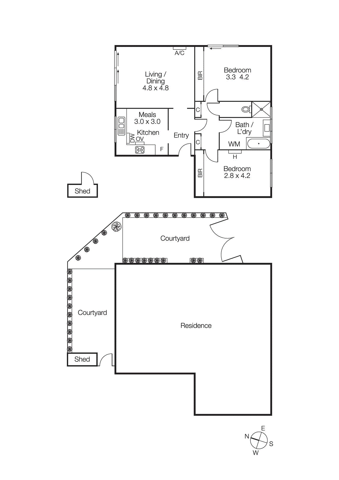1/2 Greig Court, Elwood VIC 3184 - Floorplan