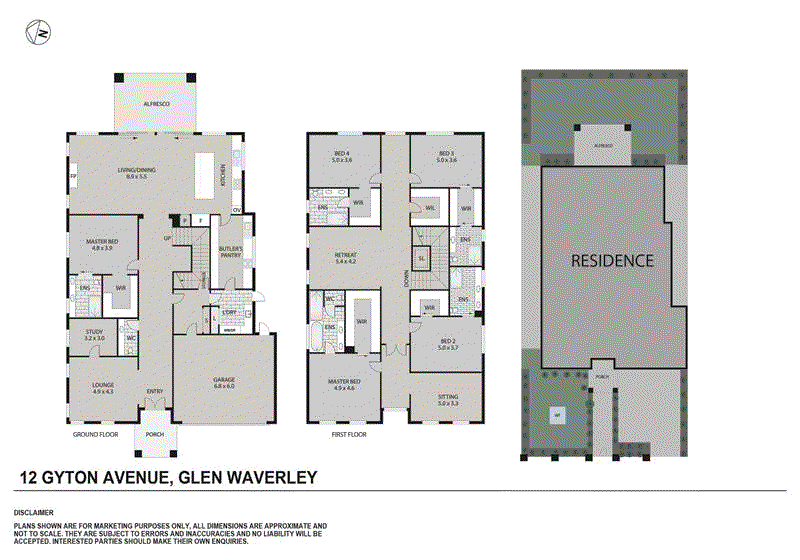 12 Gyton Avenue, Glen Waverley VIC 3150 - Floorplan
