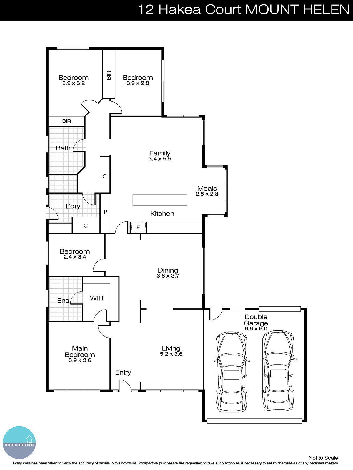 12 Hakea Court, Mount Helen VIC 3350 - Floorplan