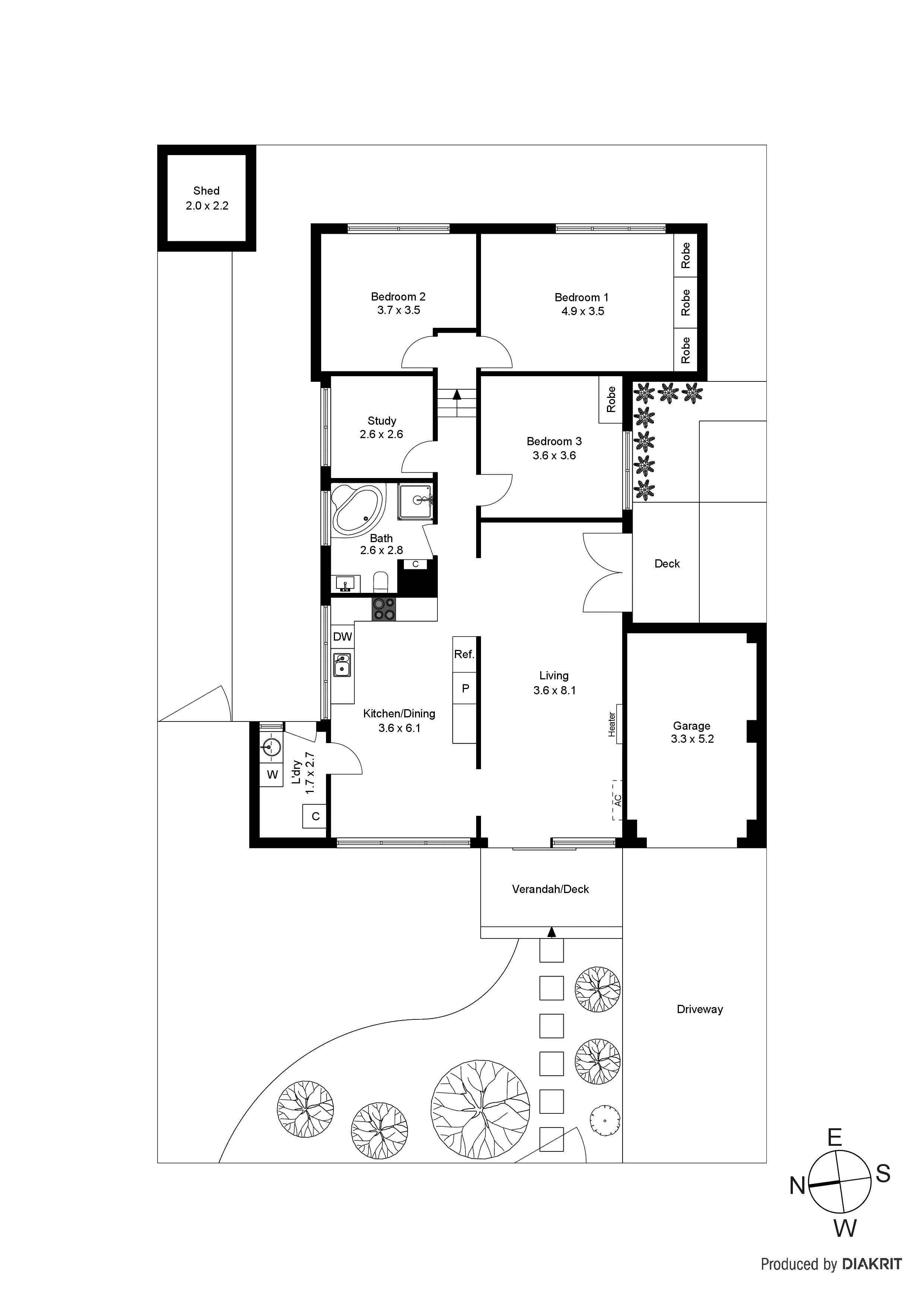 12 Hallifax Street, Seaford VIC 3198 - Floorplan