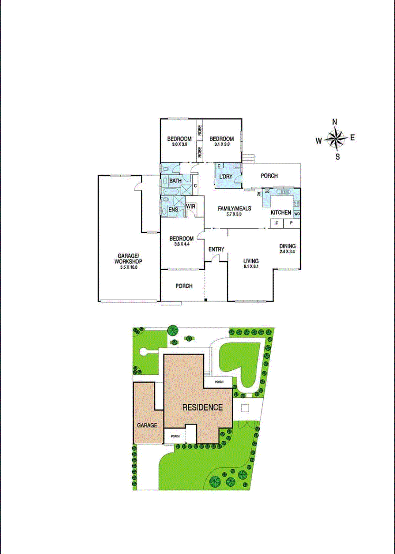 12 Harwick Close, Ringwood VIC 3134 - Floorplan