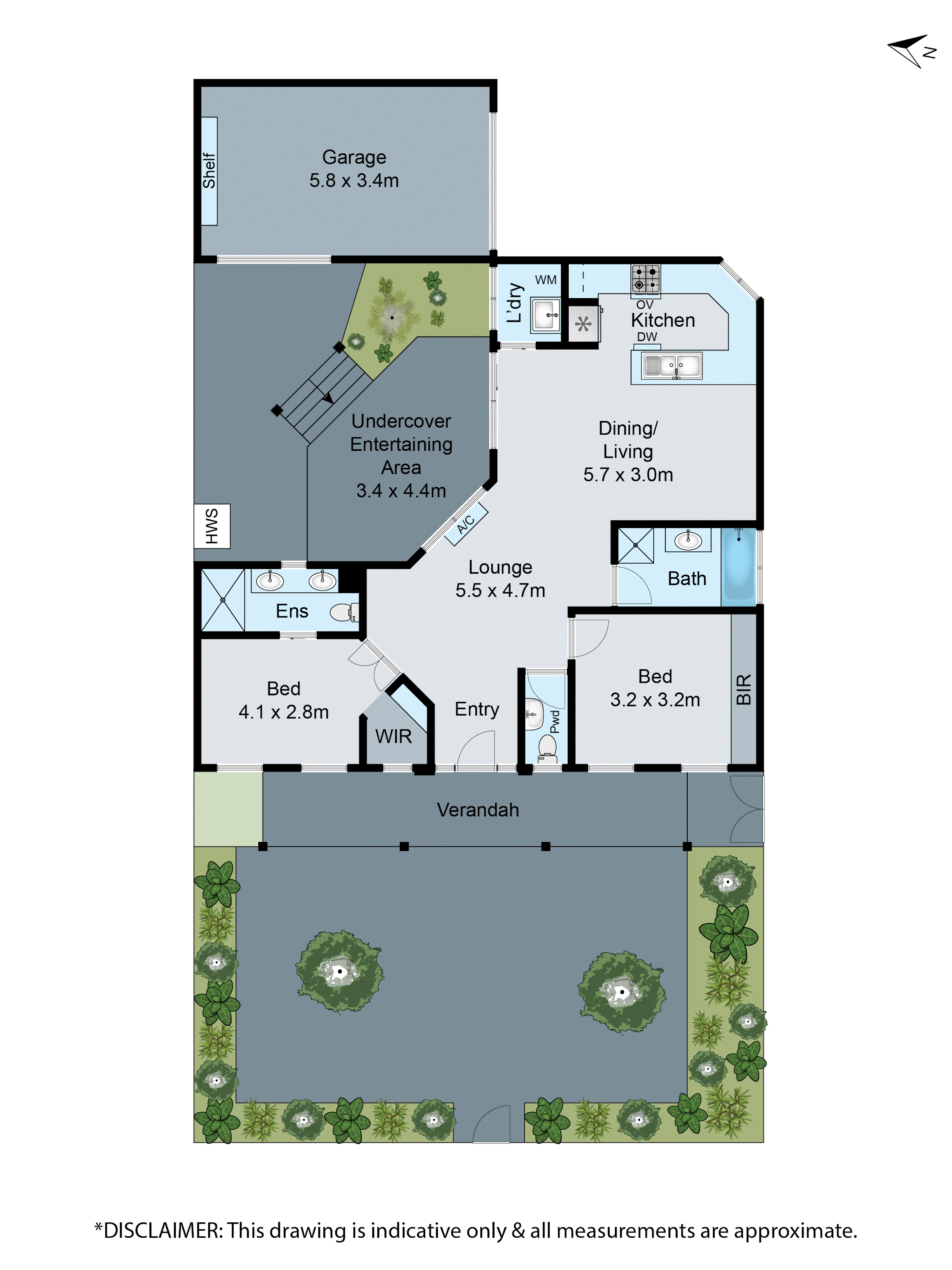 1/2 Heather Avenue, Ashwood VIC 3147 - Floorplan