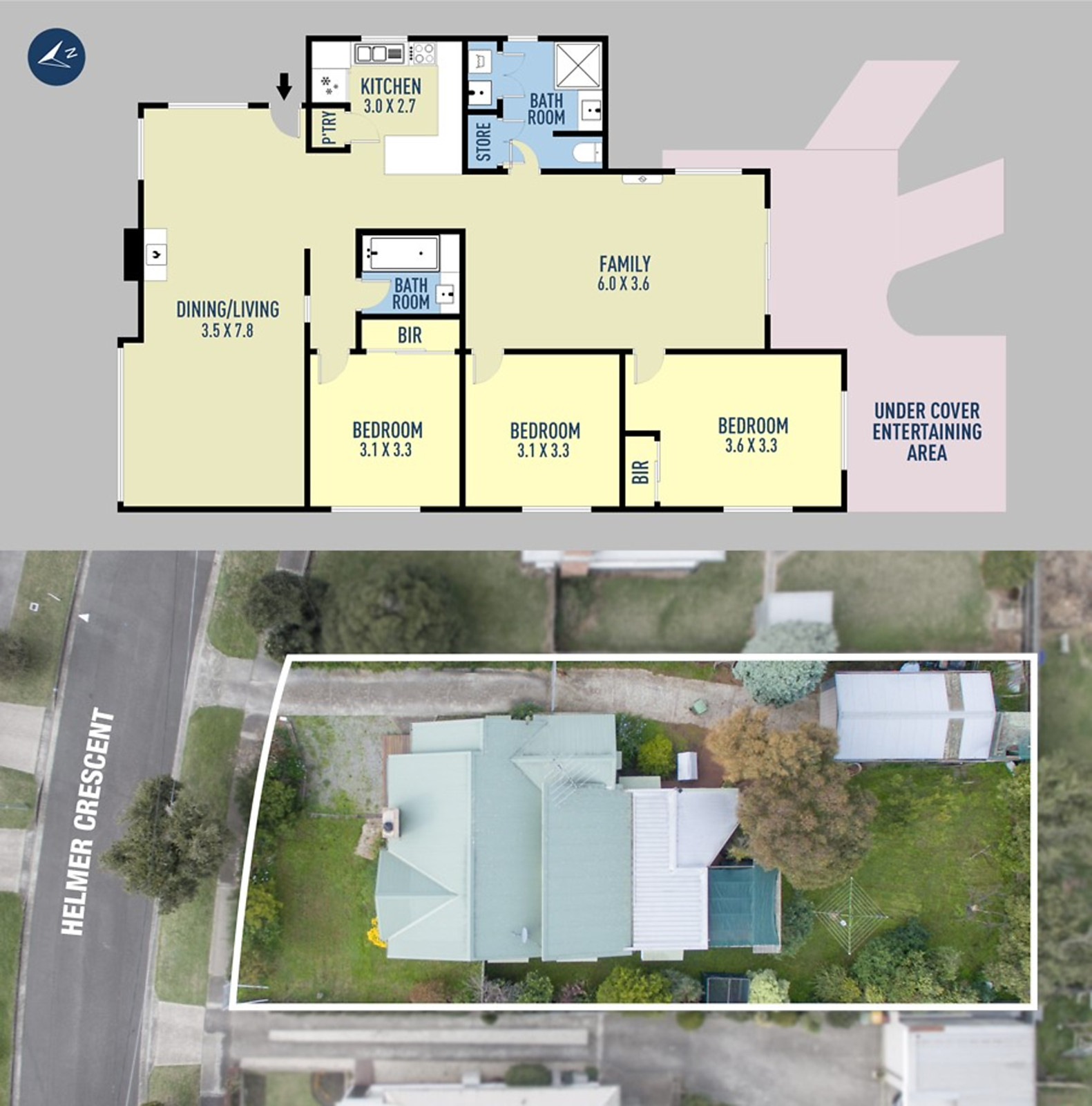 12 Helmer Crescent, Thomson VIC 3219 - Floorplan