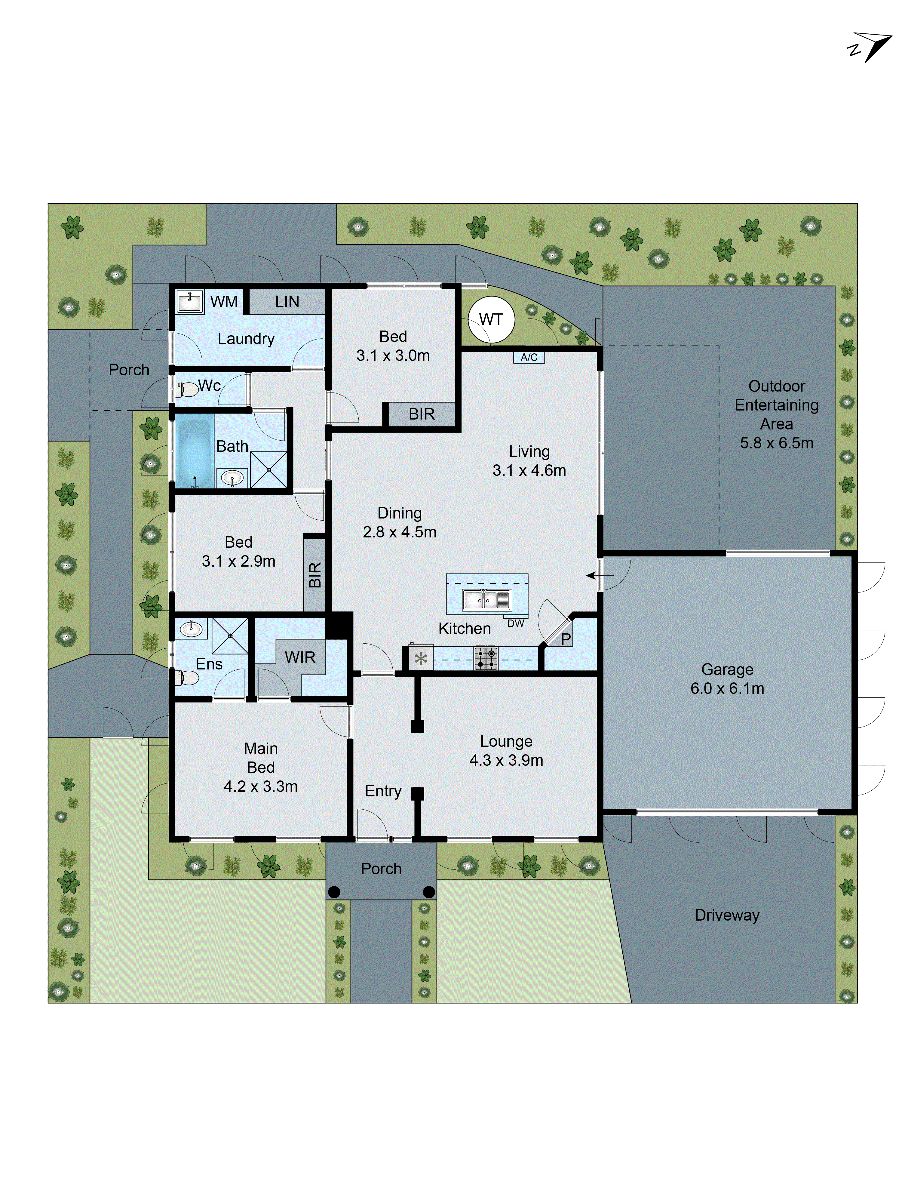 12 Hewat Drive, Highton VIC 3216 - Floorplan