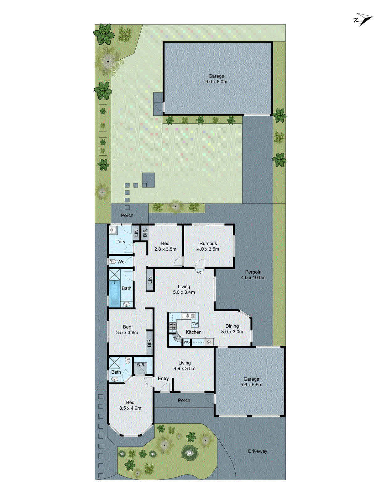 12 Hollows Court, Grovedale VIC 3216 - Floorplan