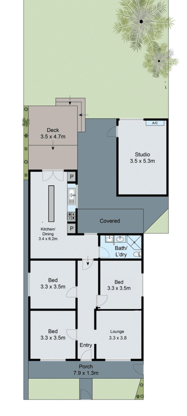 12 Hope Street, Geelong West VIC 3218 - Floorplan