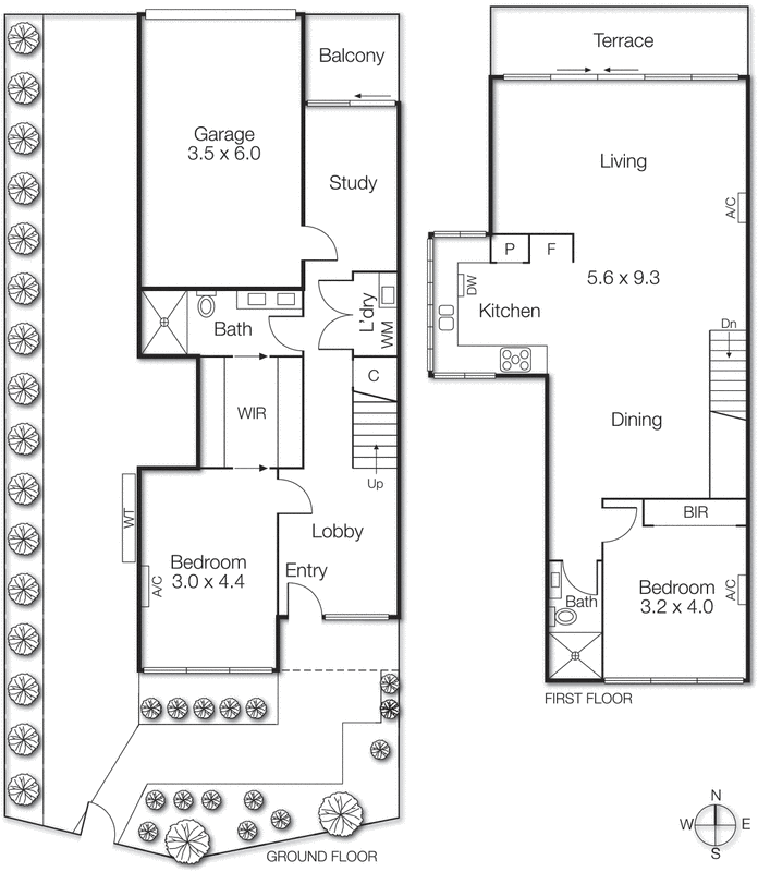 1/2 Hornby Street, Brighton East VIC 3187 - Floorplan
