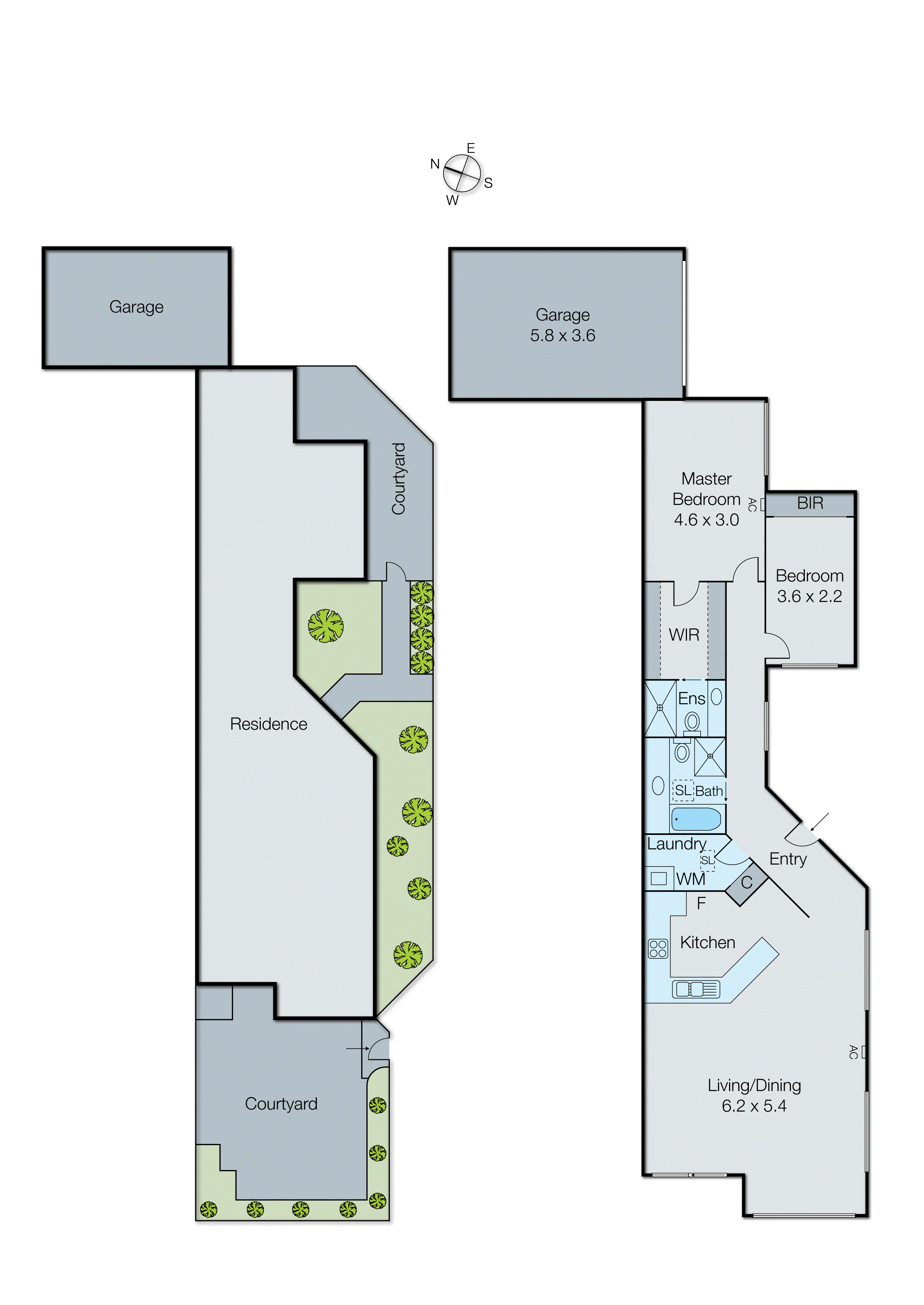 1/2 Houston Street, Mentone VIC 3194 - Floorplan