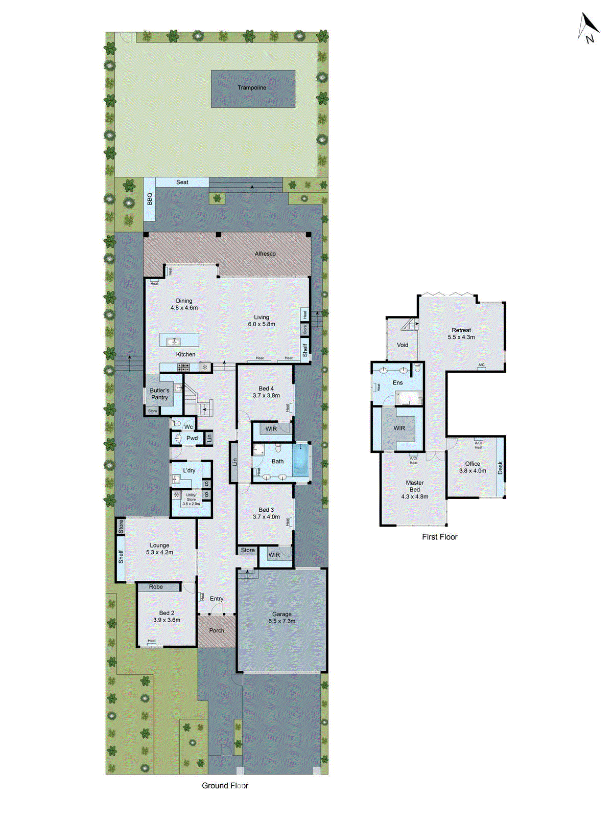 12 Huntingdon Street, Newtown VIC 3220 - Floorplan