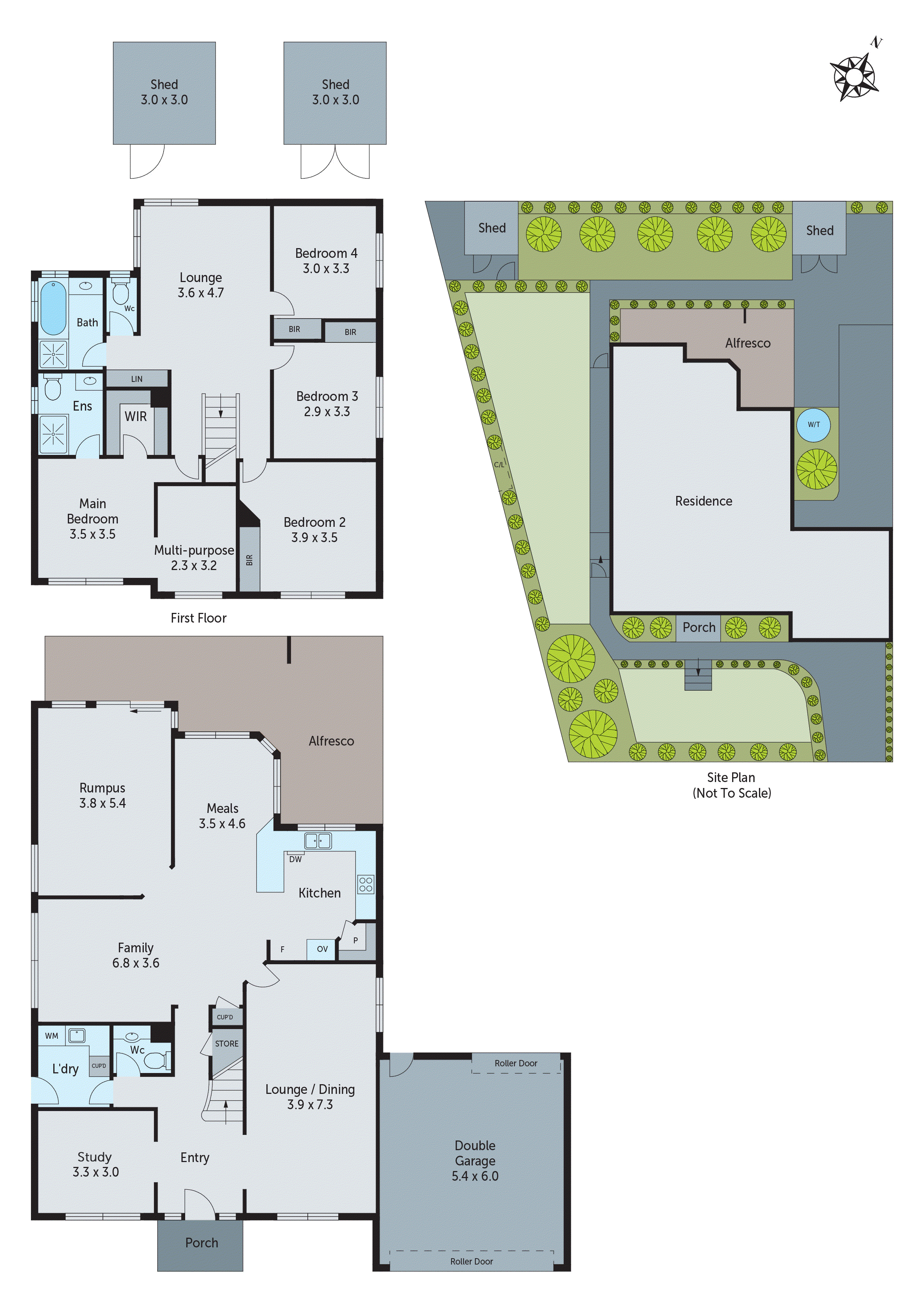12 Hyatt Court, Grovedale VIC 3216 - Floorplan